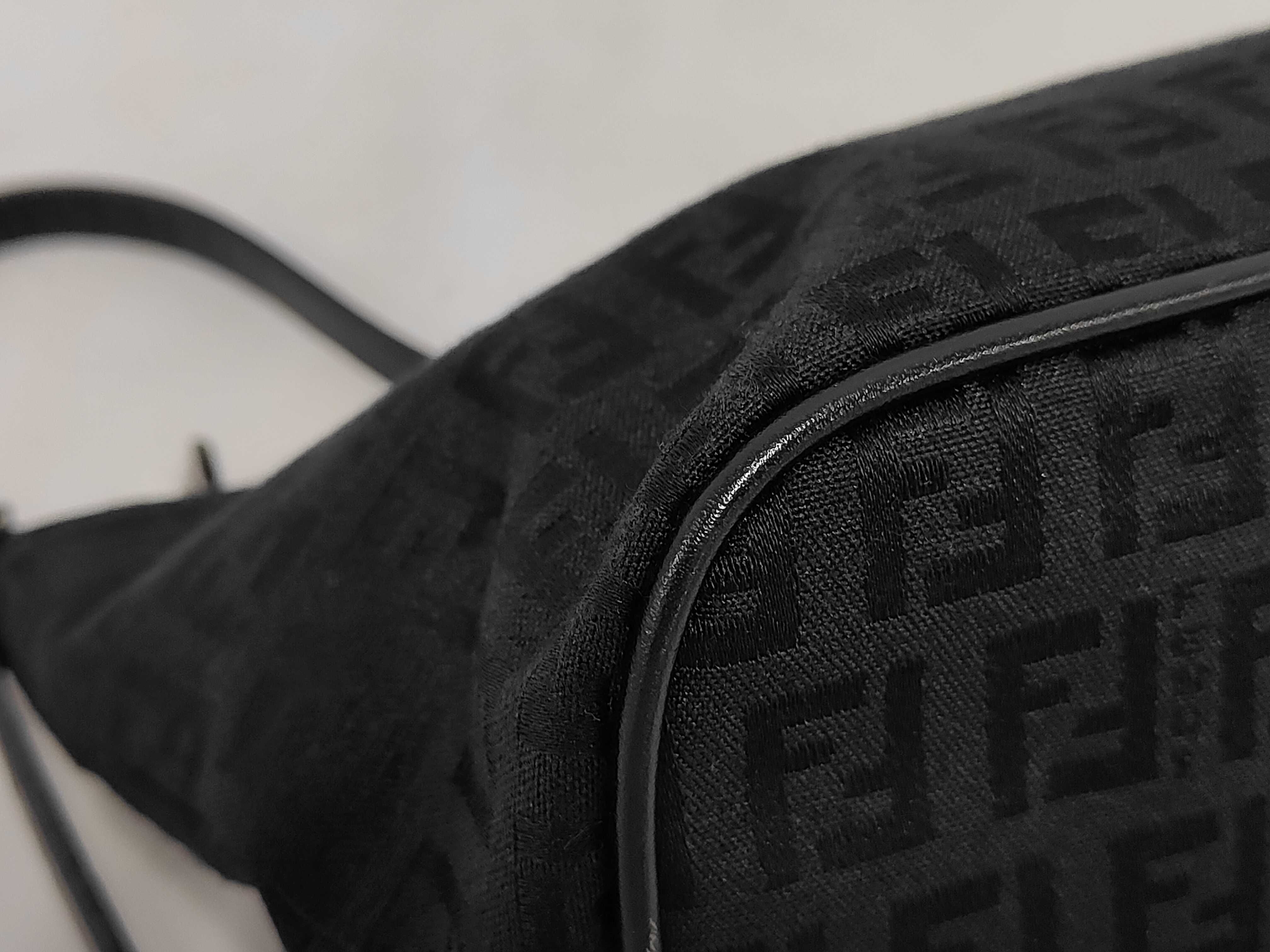 FF logo Zucca black mini bag — view 4