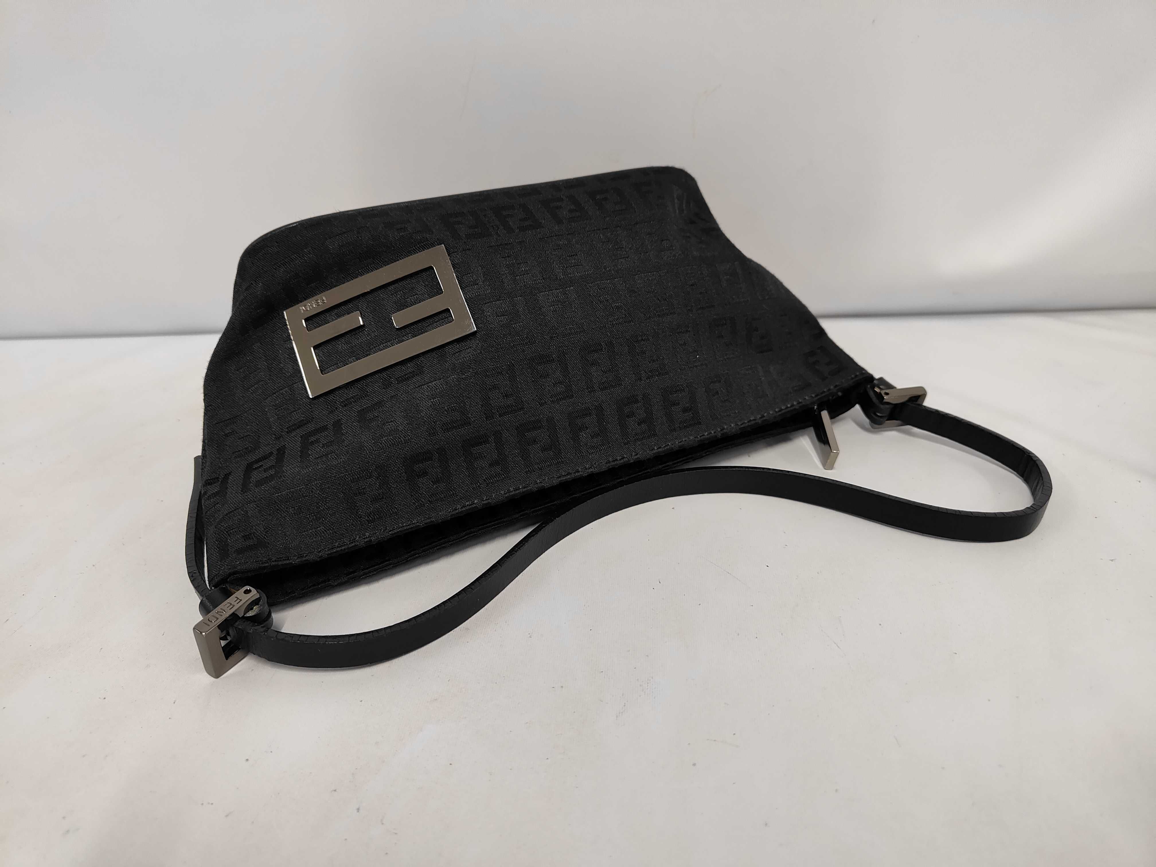 FF logo Zucca black mini bag — view 5