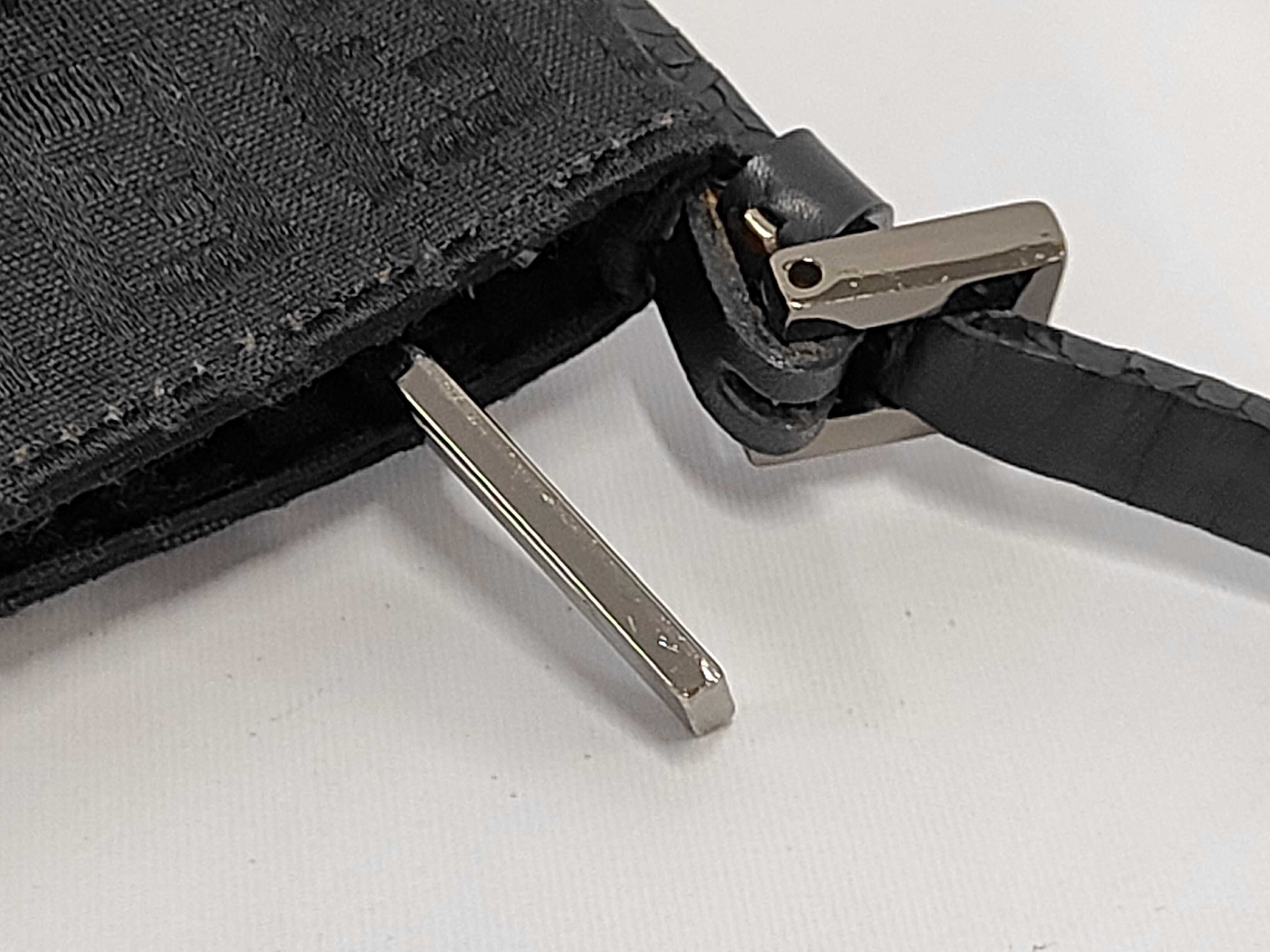 FF logo Zucca black mini bag — view 7