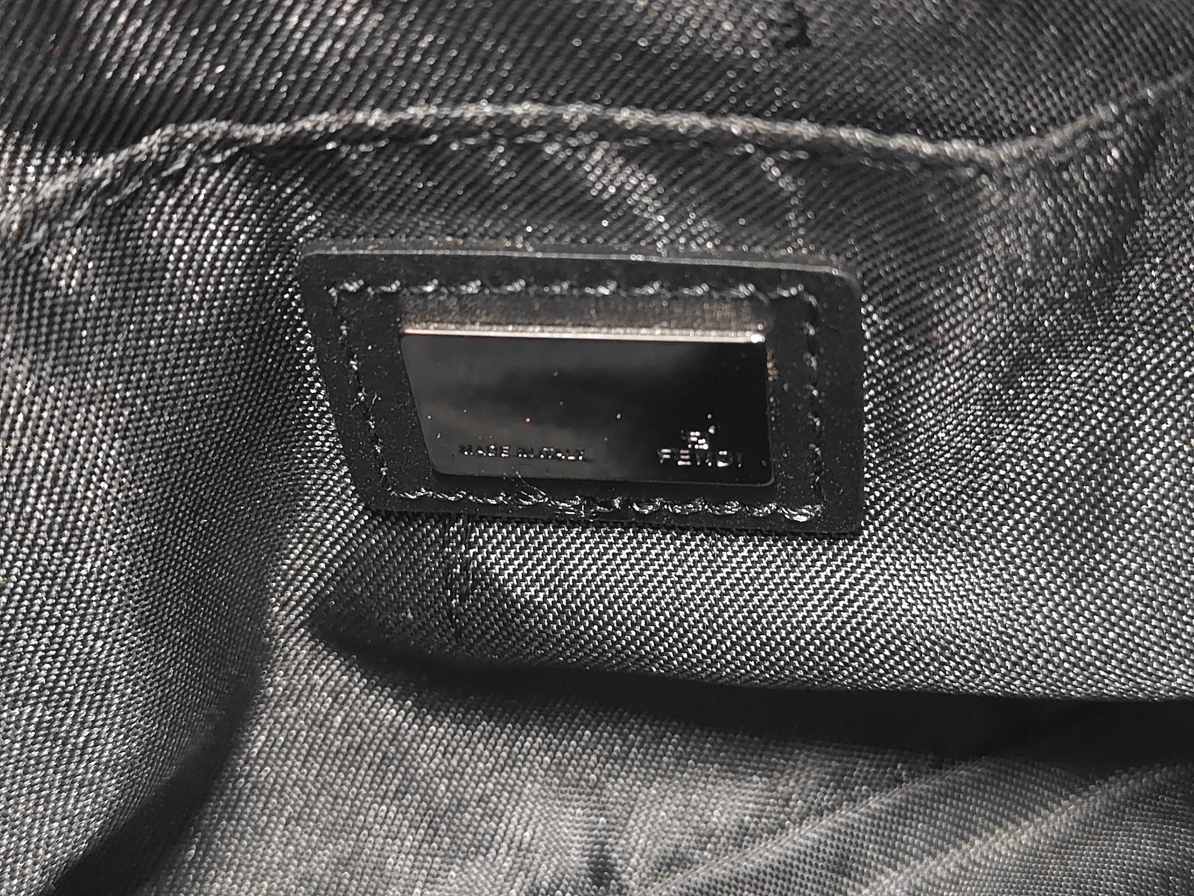 FF logo Zucca black mini bag — view 9