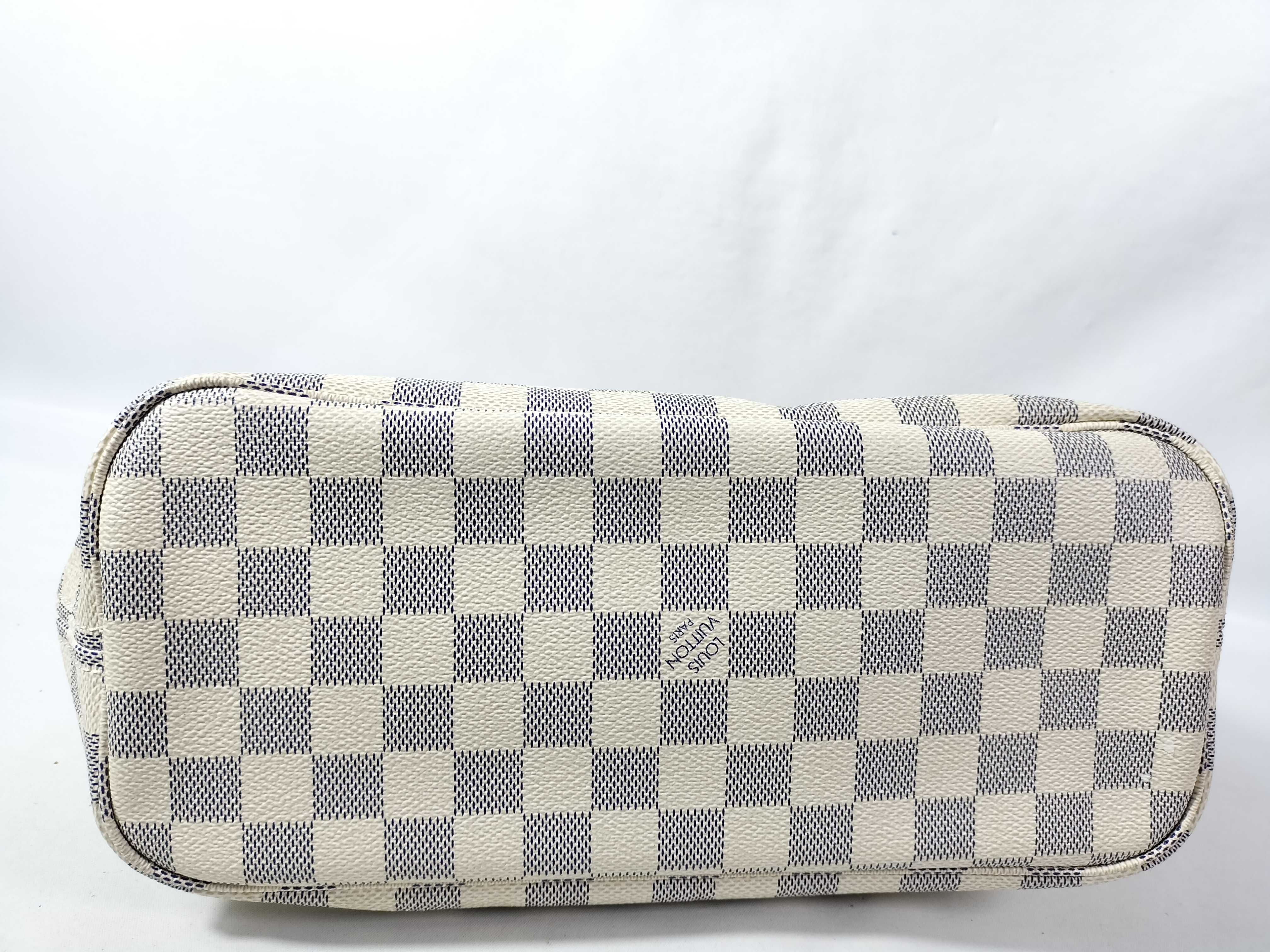 Damier Azur Neverfull PM Tote Bag — view 7