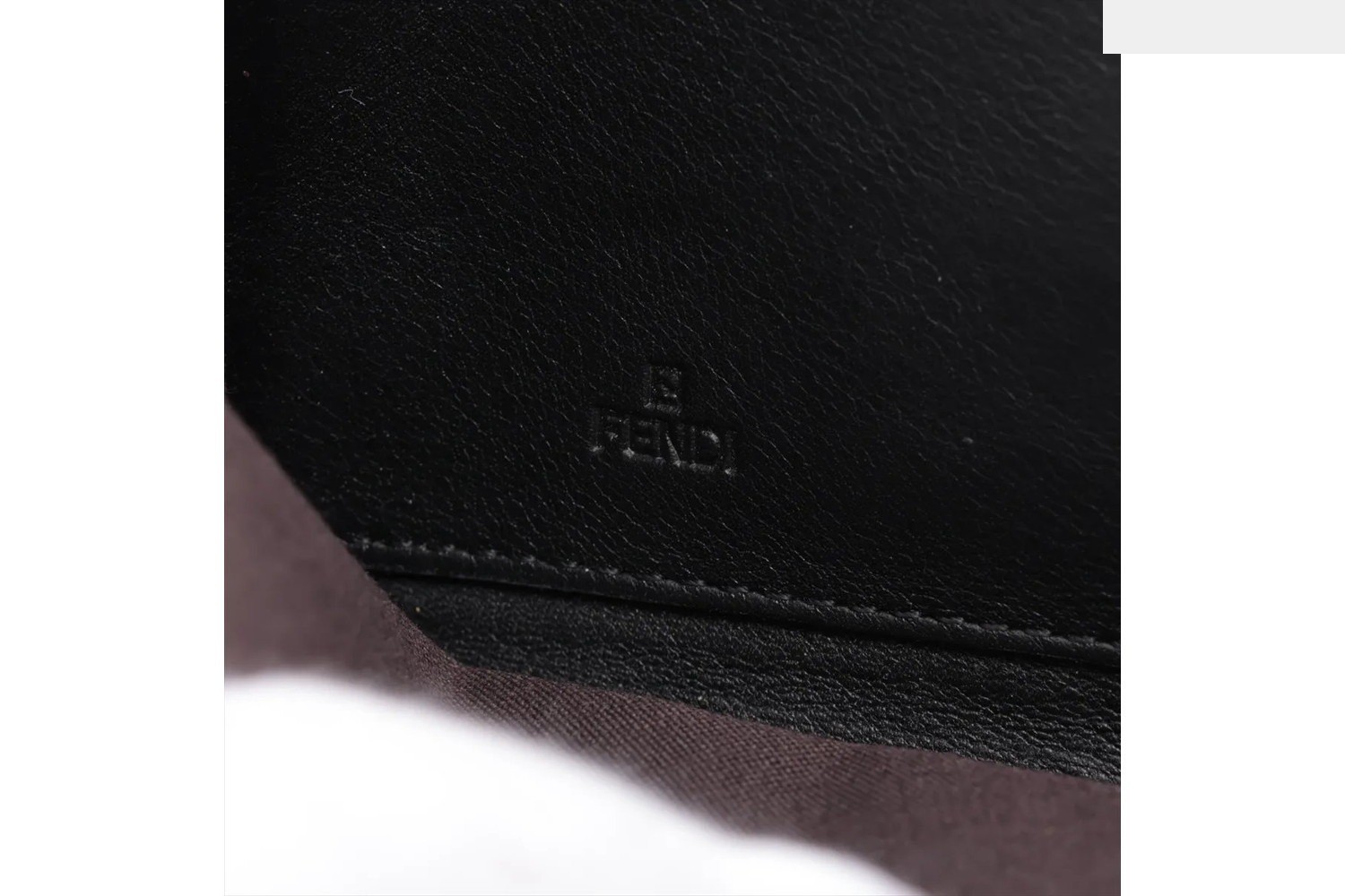 Leather long wallet, round zipper — view 7