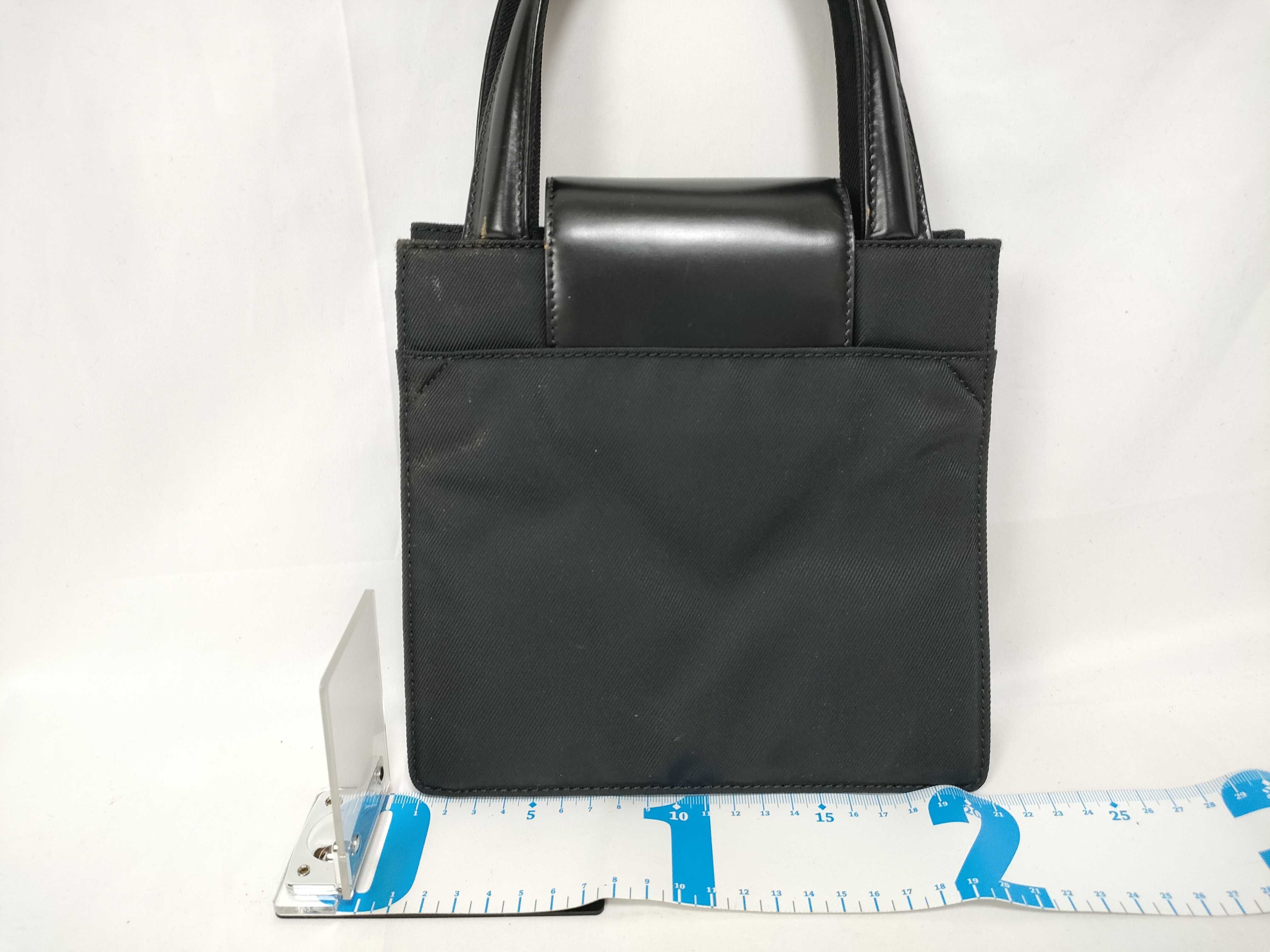 Bulgari Nylon Turnlock Handbag — view 2