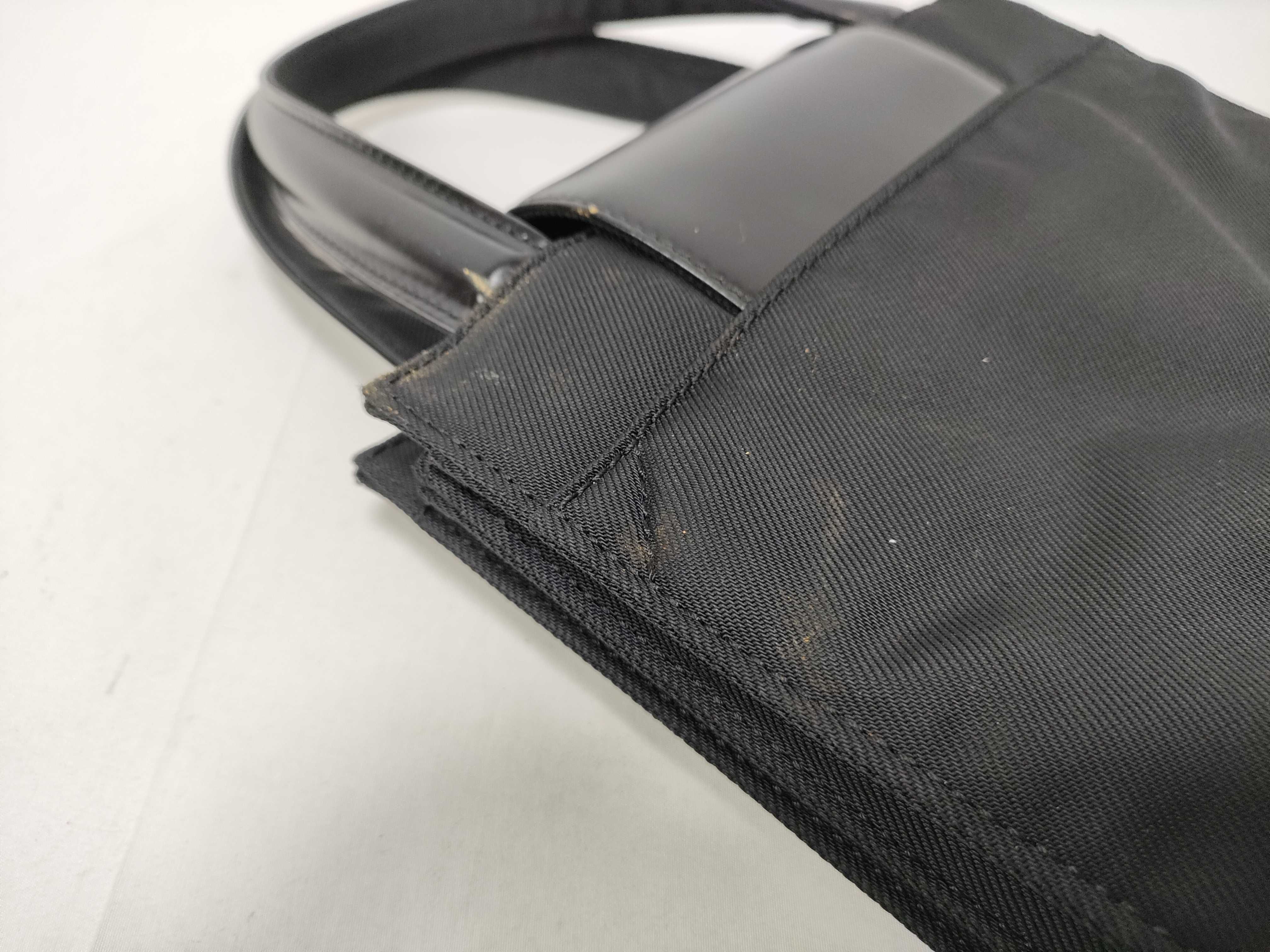 Bulgari Nylon Turnlock Handbag — view 6