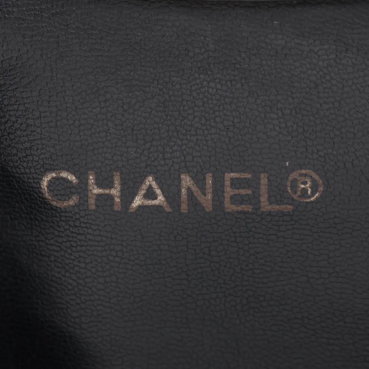 Bicolore Lambskin Shoulder Bag, Black with Gold Hardware — view 8