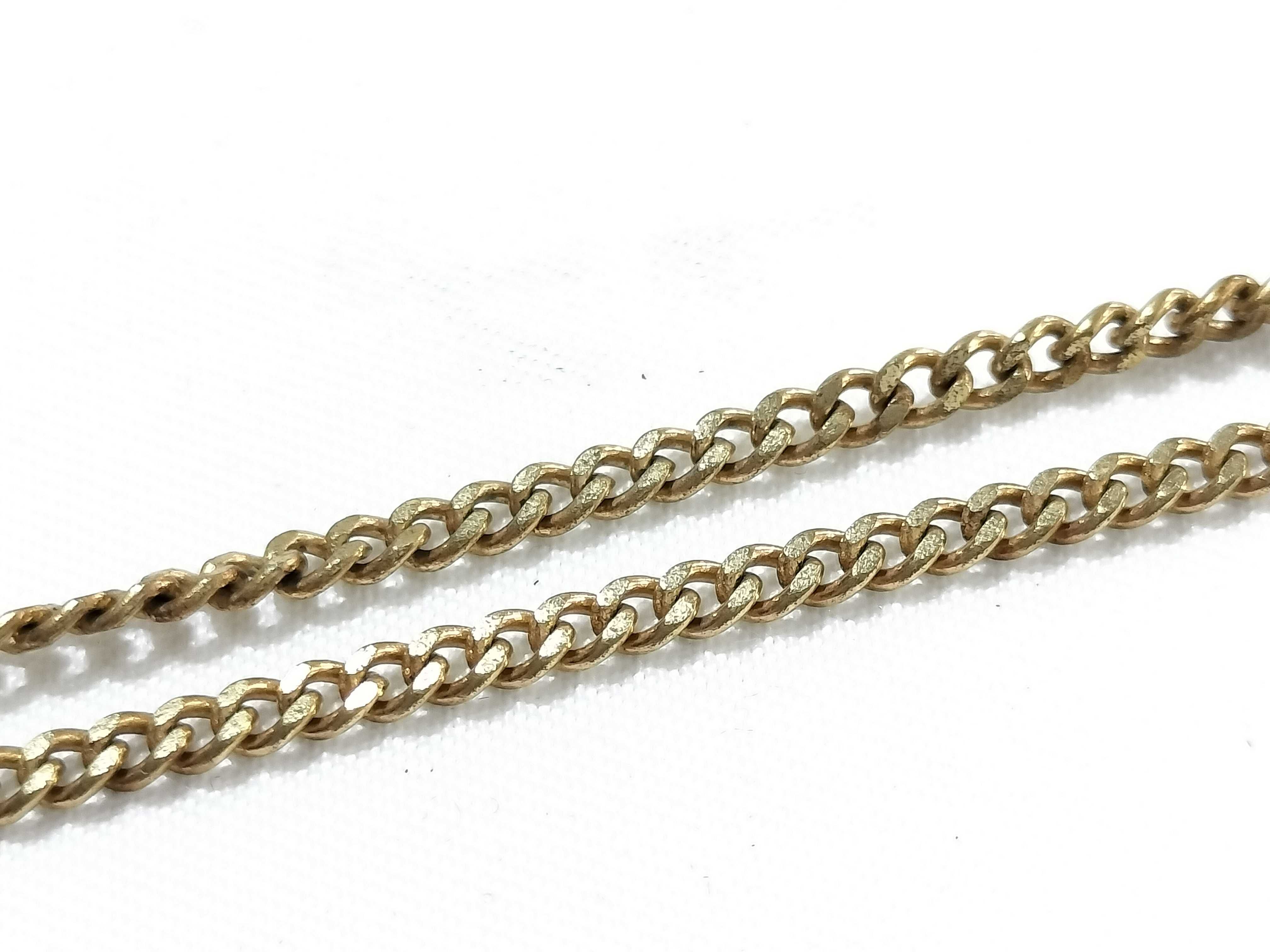 necklace, gold, logo, circle, and other accessories. — view 6
