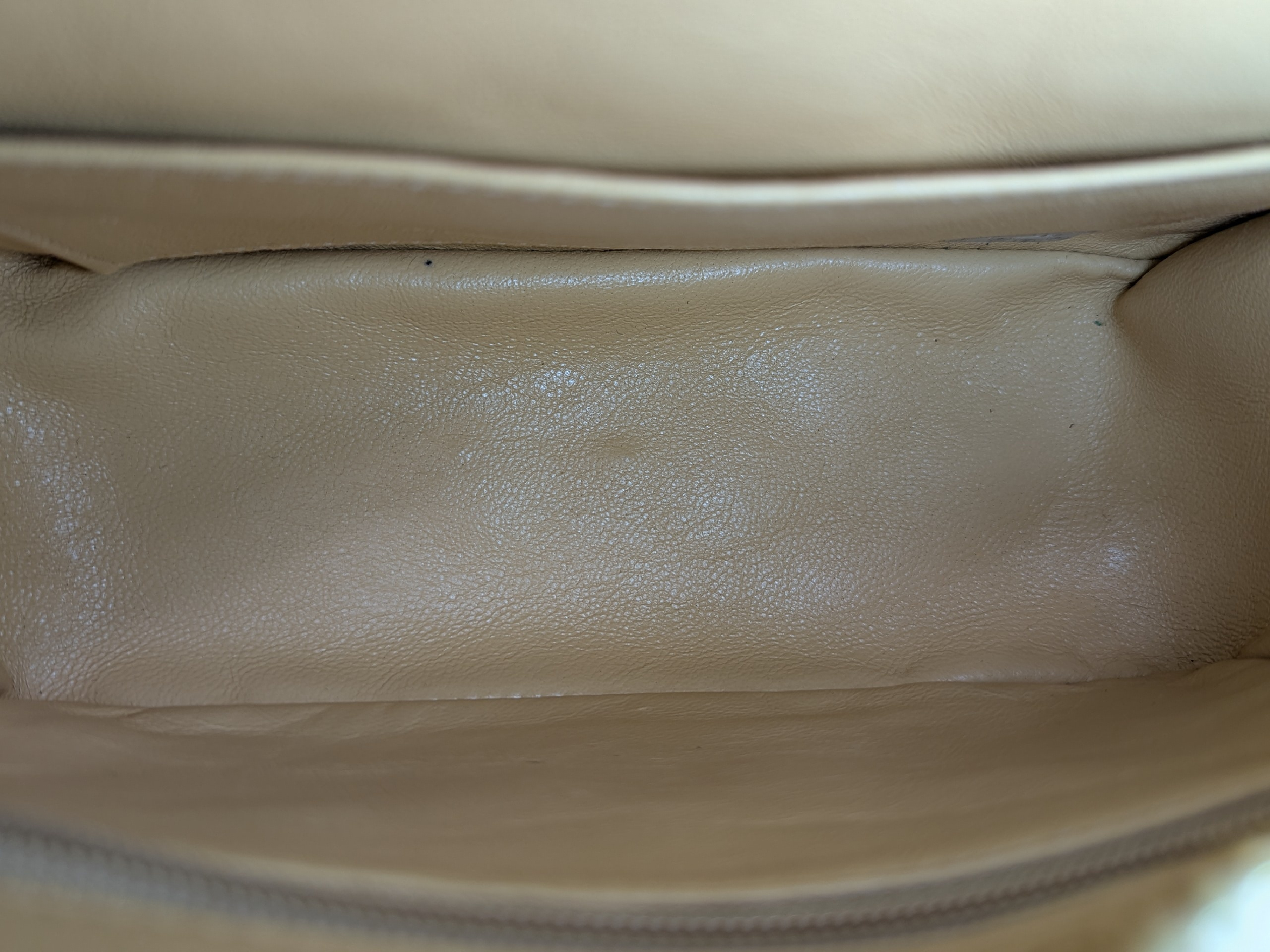 Suede Long Fringe Mini Matelassé Yellow Shoulder Bag (Serial No. 2) — view 10