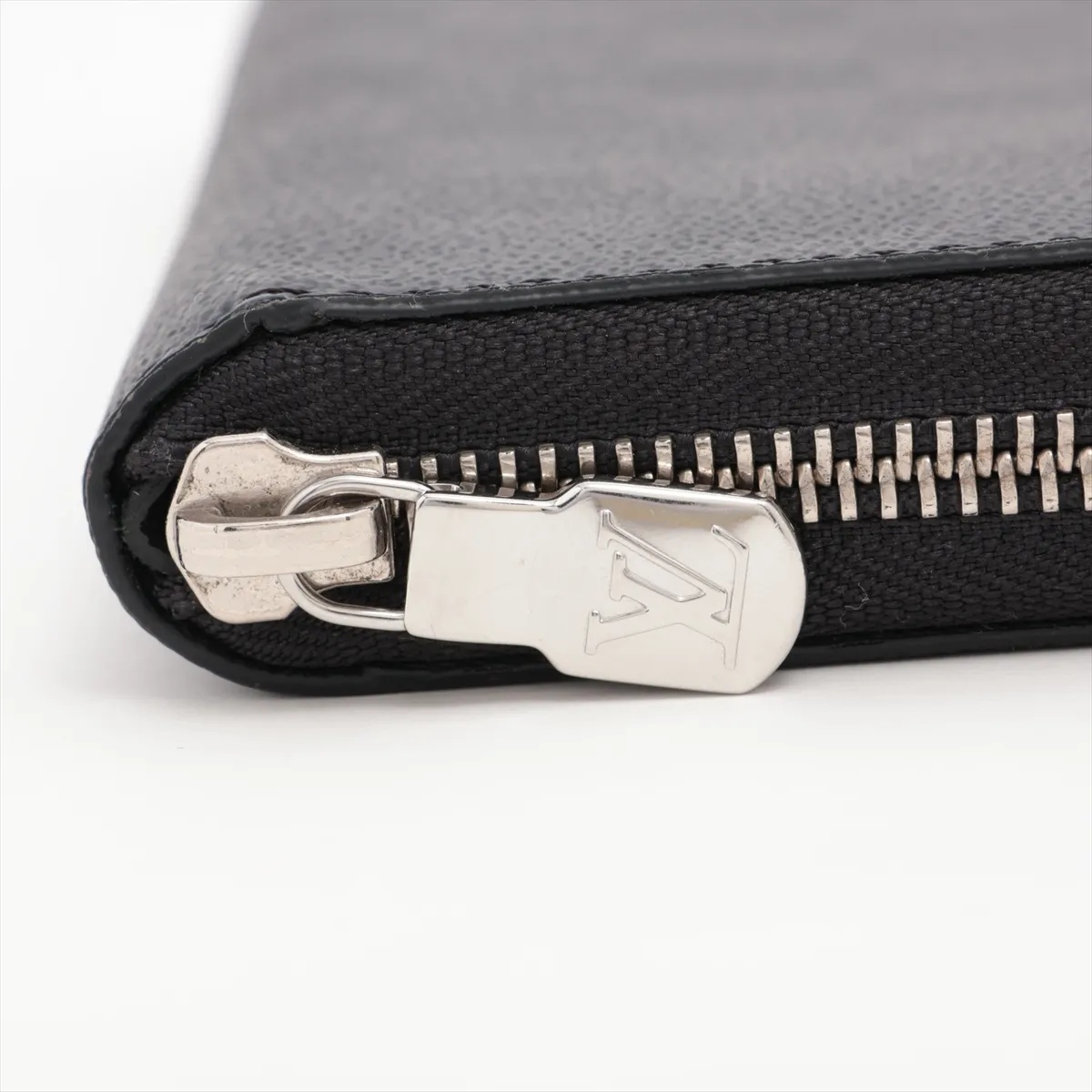Damier Graphite Zippy Wallet Horizontal N00056 Noir Round Zip Wallet (RFID detected) — view 11