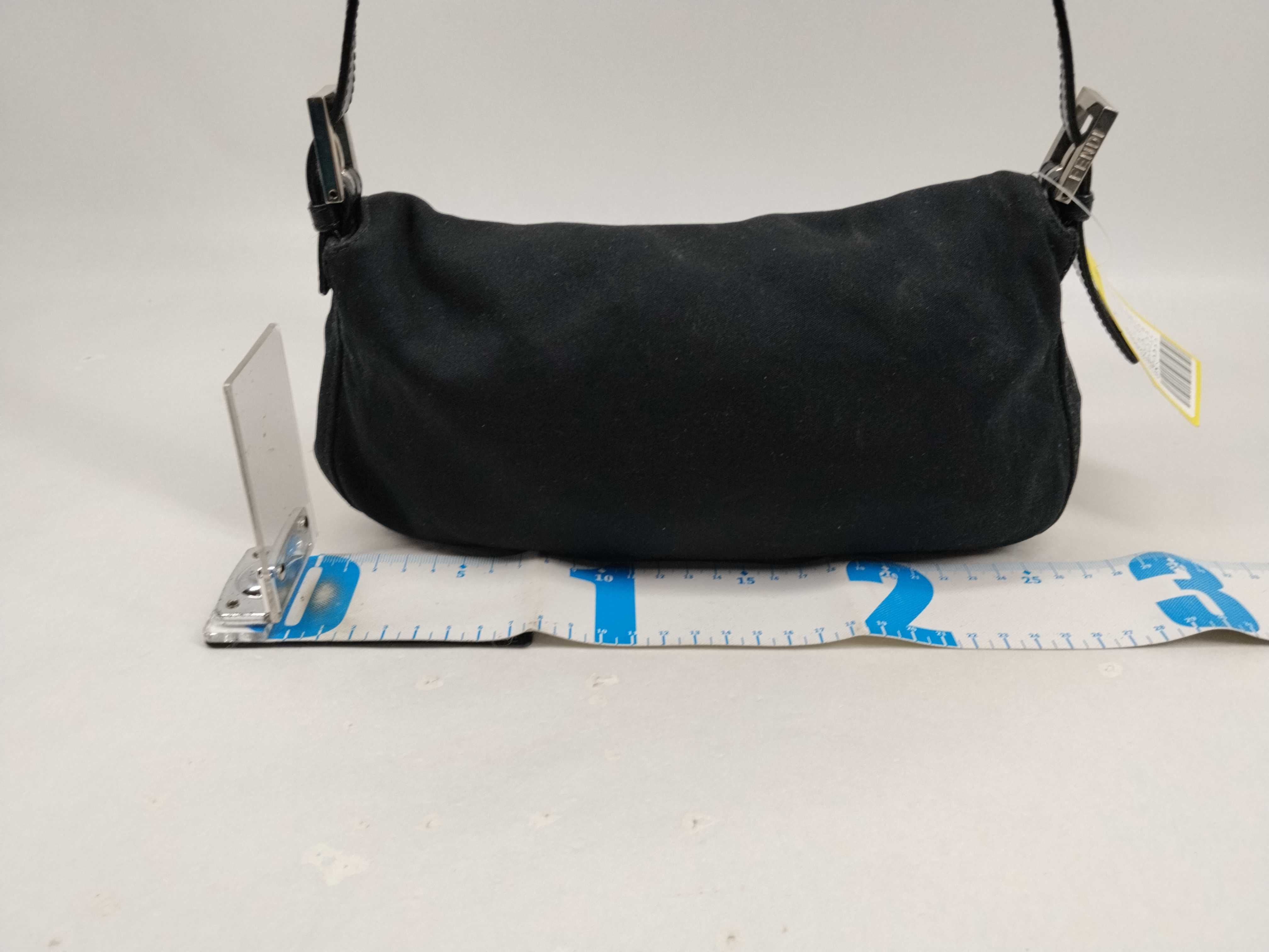 Mamma Bucket Black Cotton Jersey Shoulder Bag — view 2