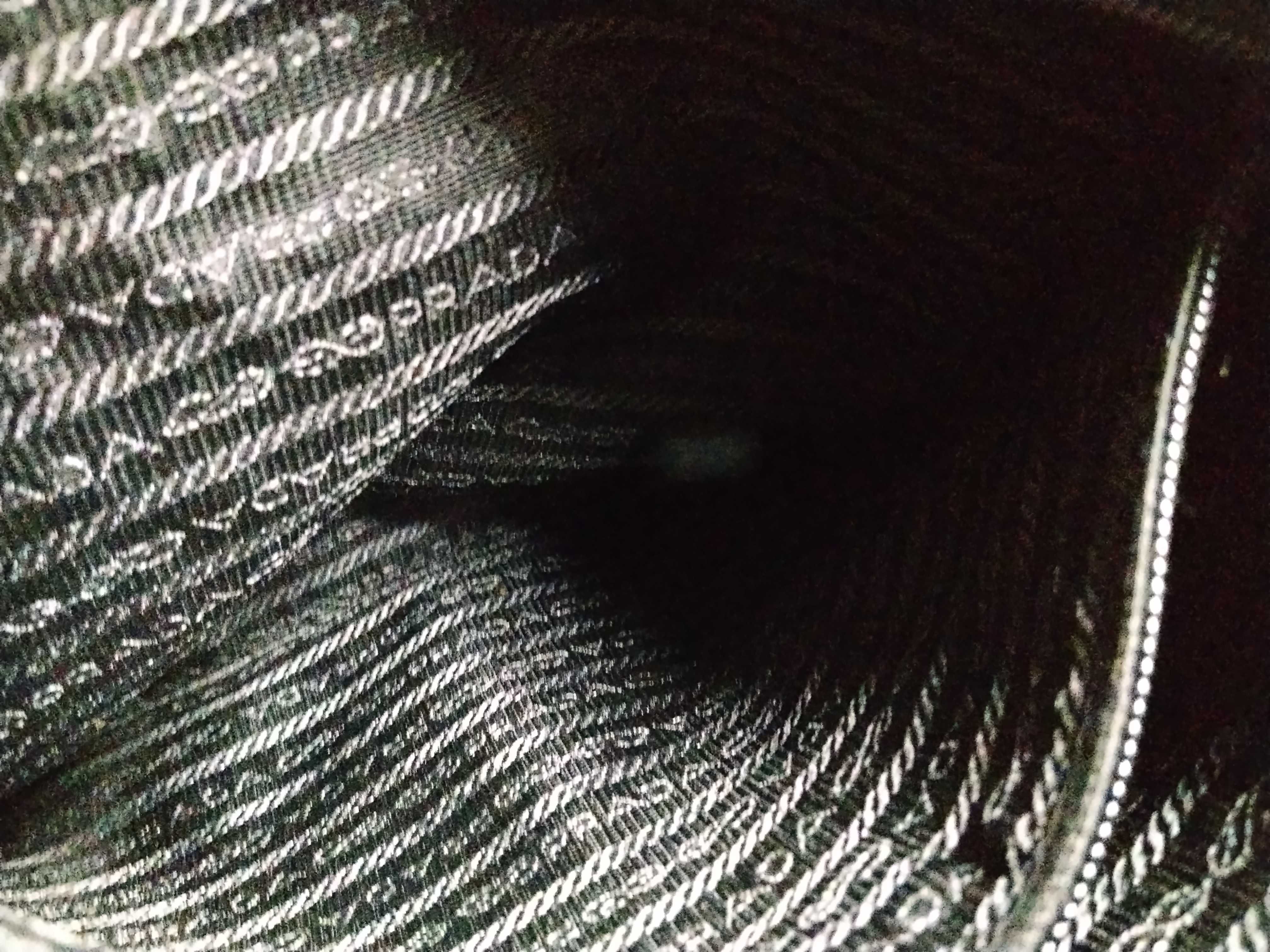 Nylon Shoulder Bag / Black — view 11