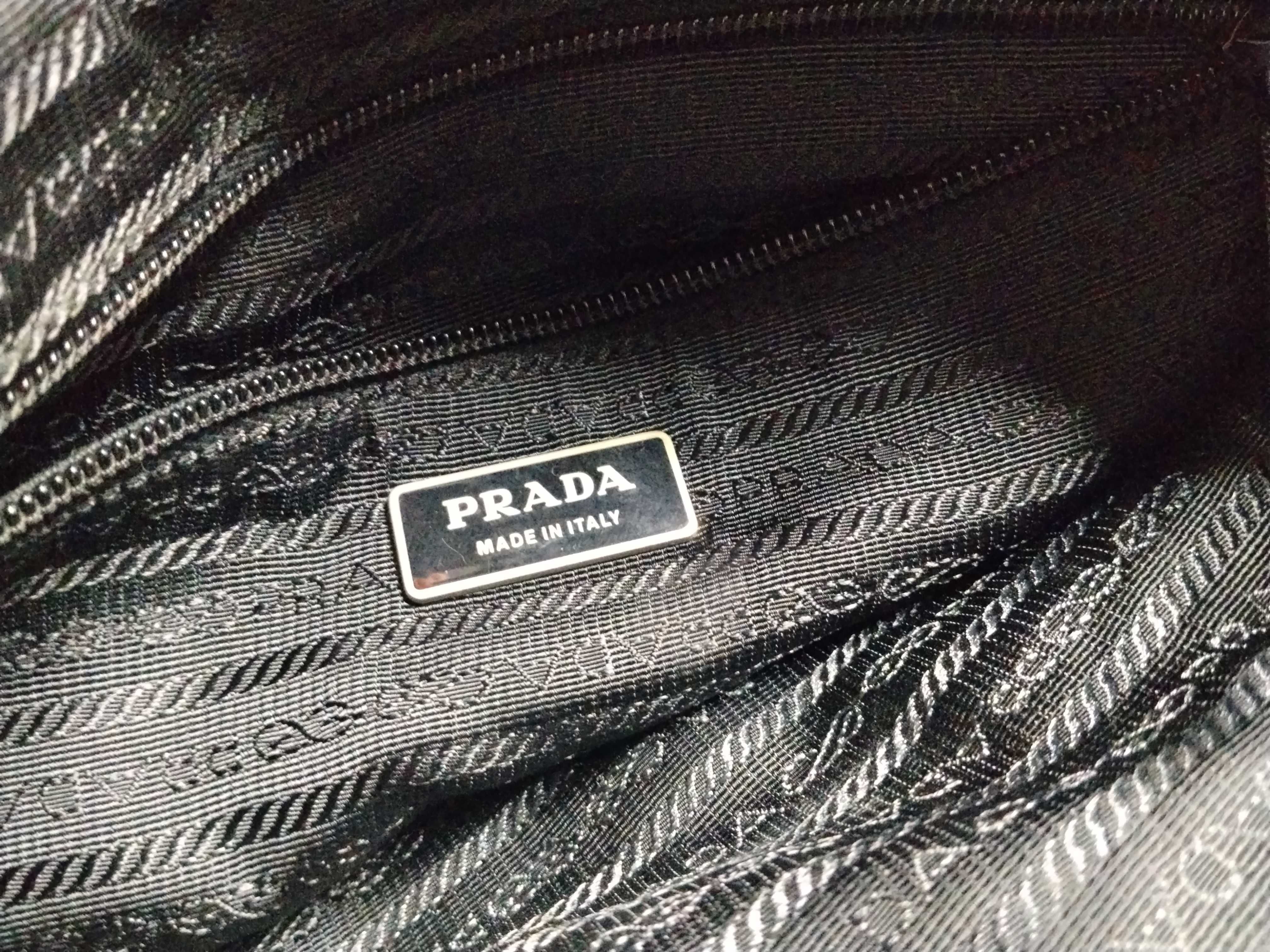 Nylon Shoulder Bag / Black — view 12