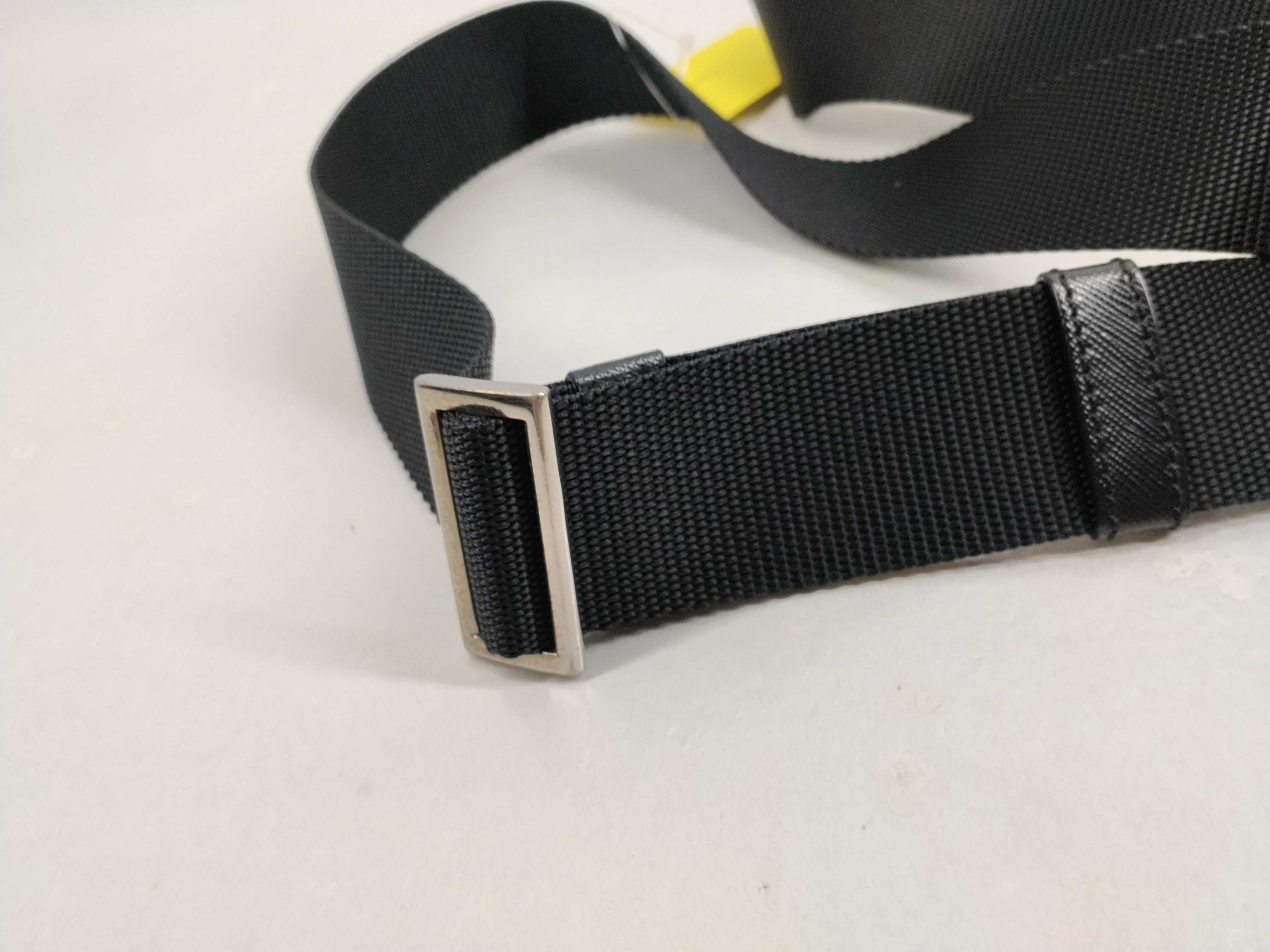 Nylon Shoulder Bag / Black — view 7