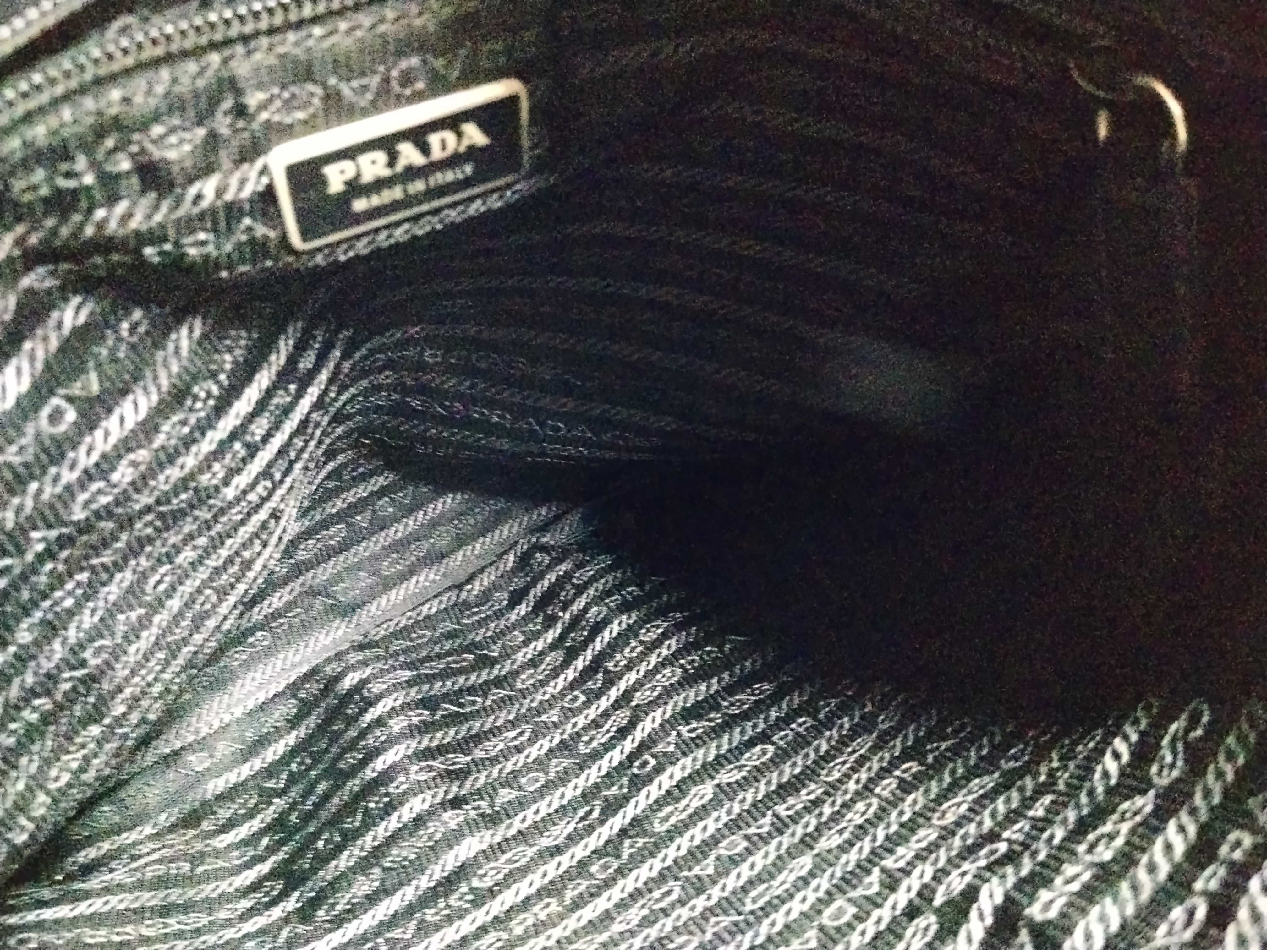 Nylon Shoulder Bag / Black — view 10