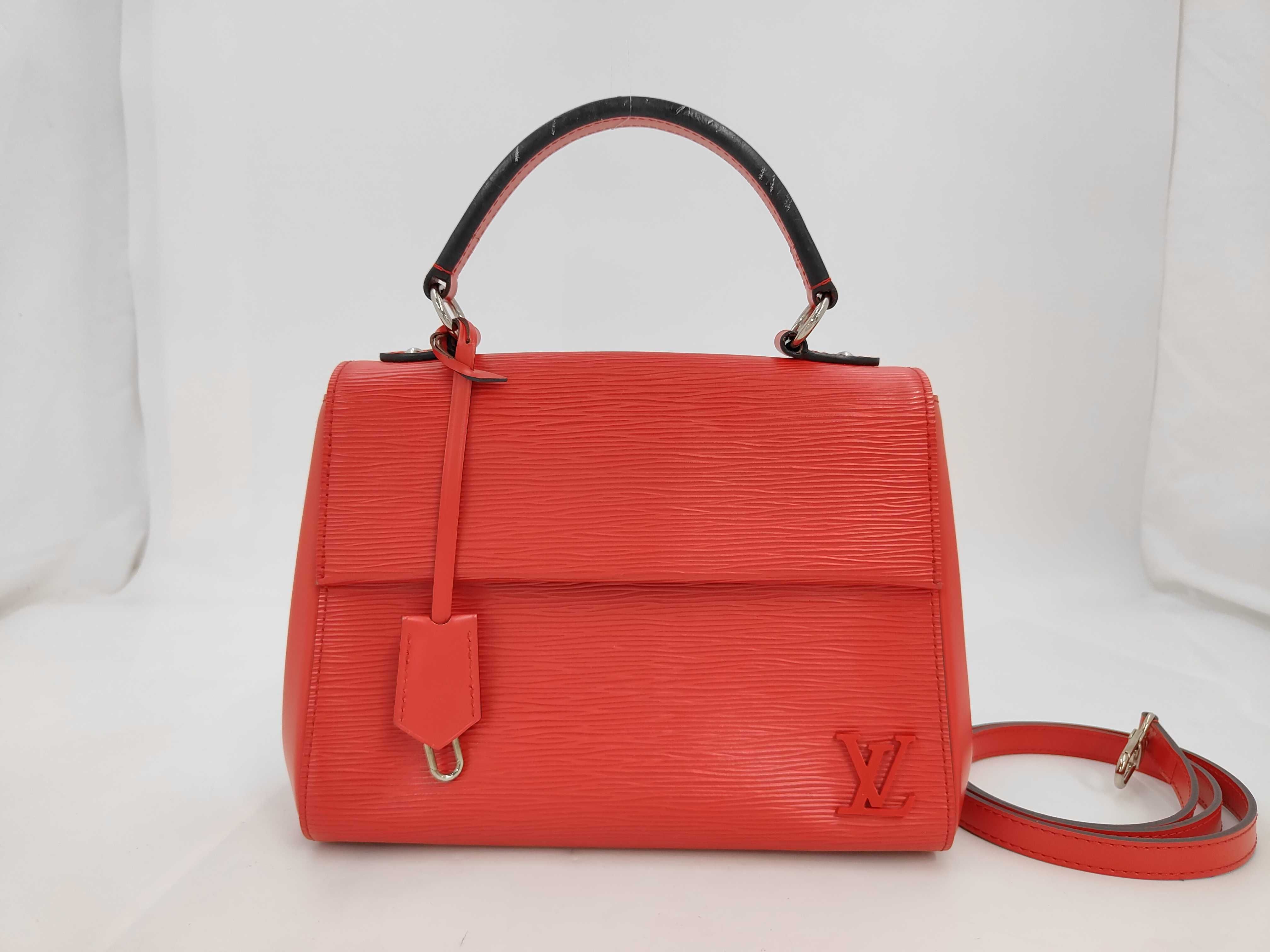 Epi Red Cluny Handbag