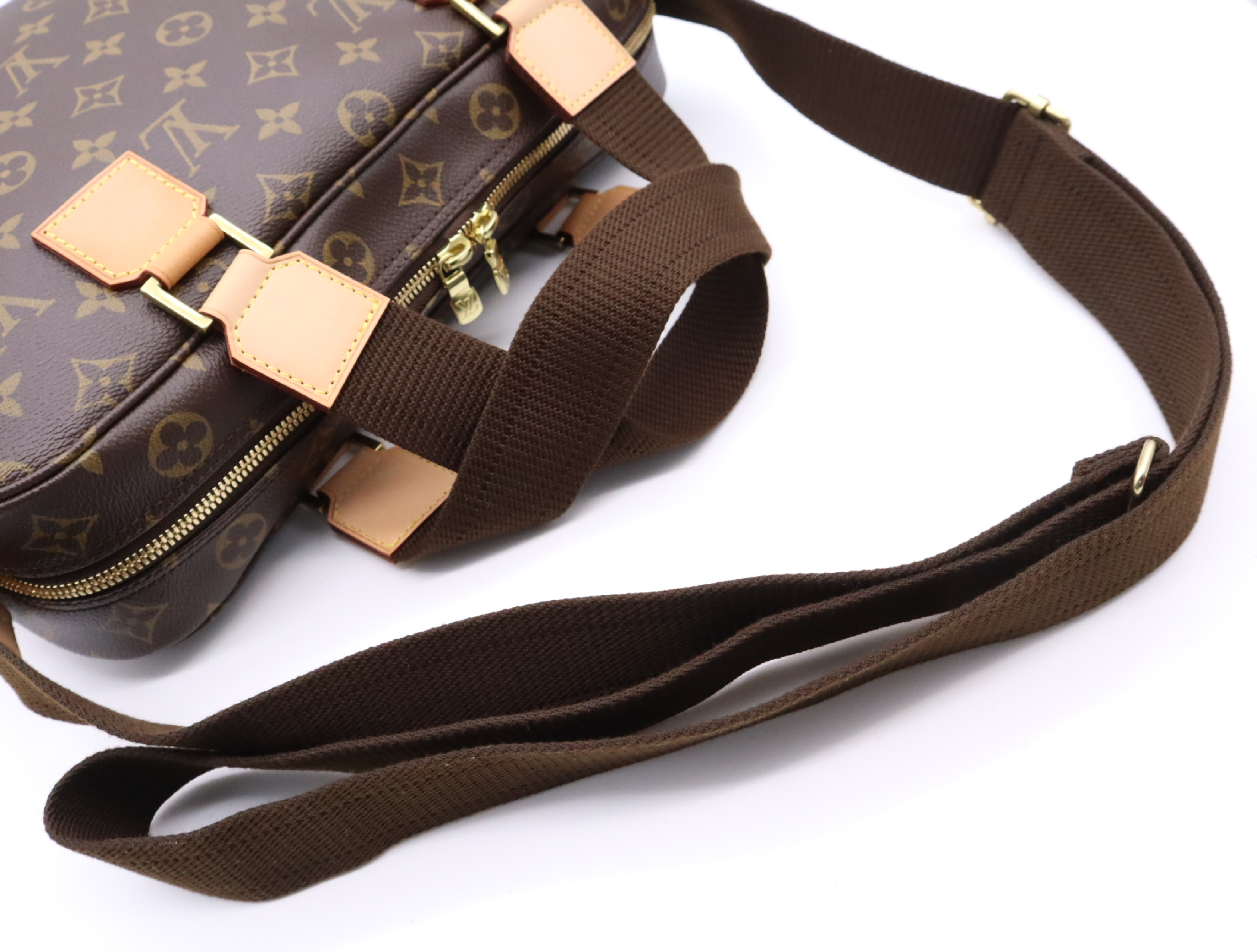 M40043 Monogram Sac Bosphore Handbag with Dust Bag and Box — view 14