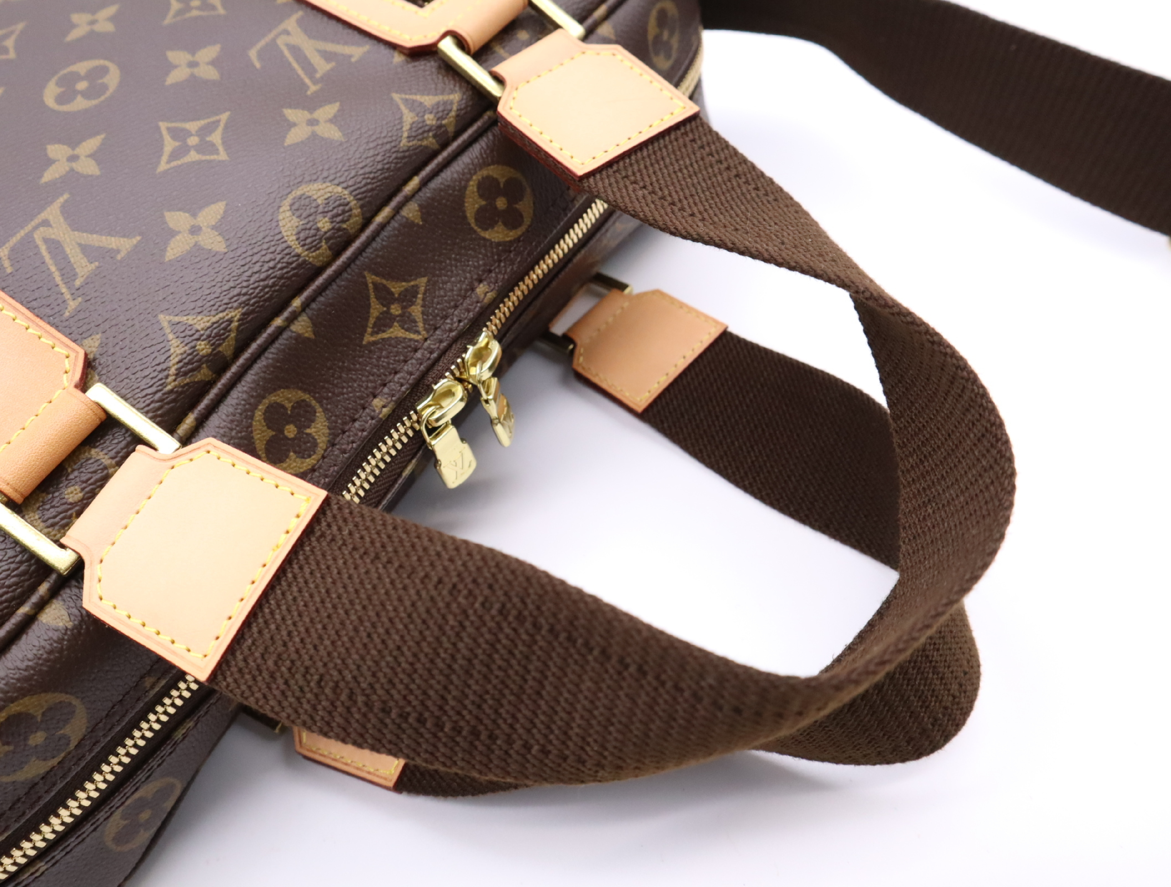 M40043 Monogram Sac Bosphore Handbag with Dust Bag and Box — view 15