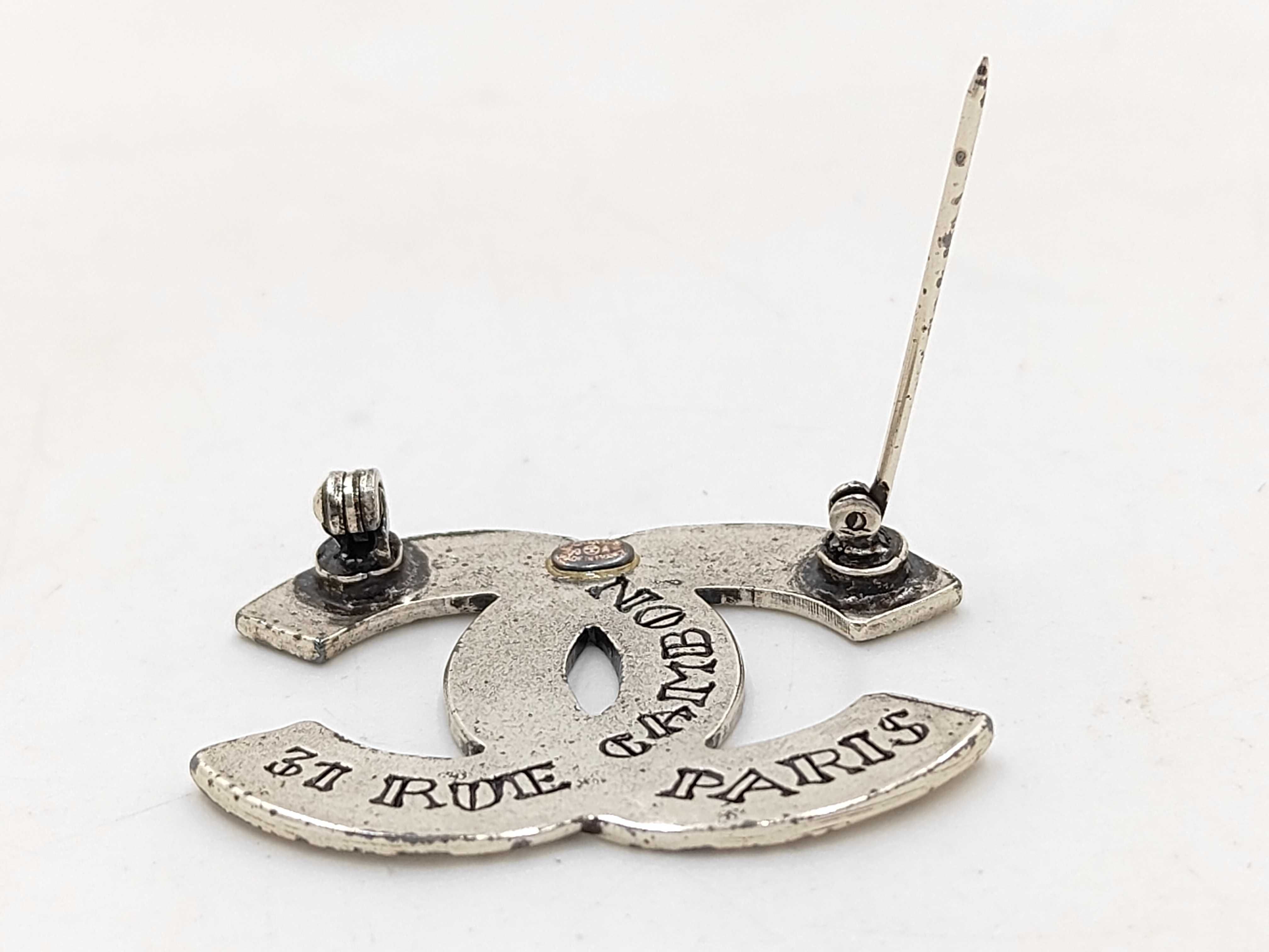 Brooch, Coco Mark, Silver 99A Brooch — view 4