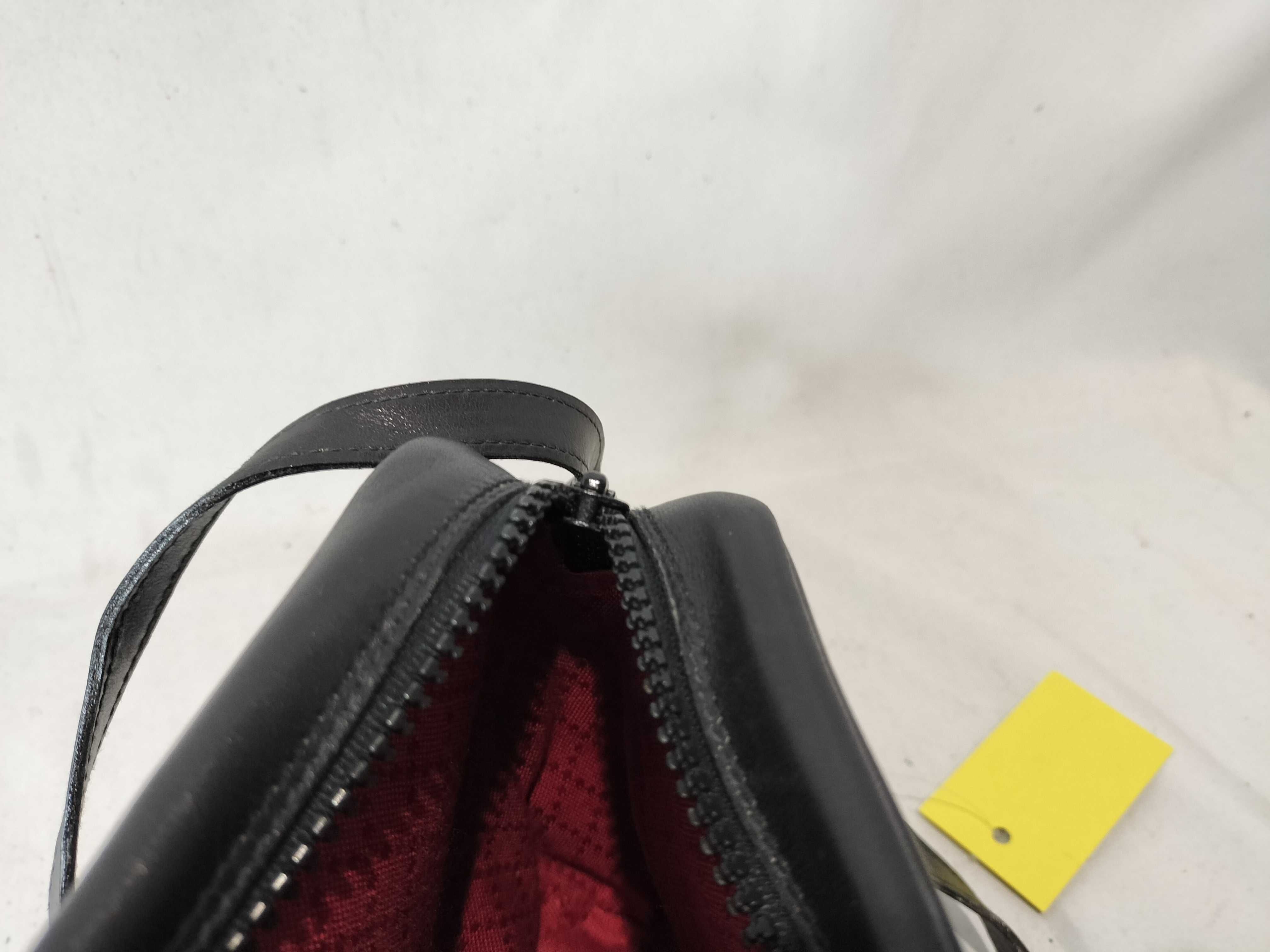 Old PARFUMS Sherry Line Canvas Shoulder Bag, Black — view 12