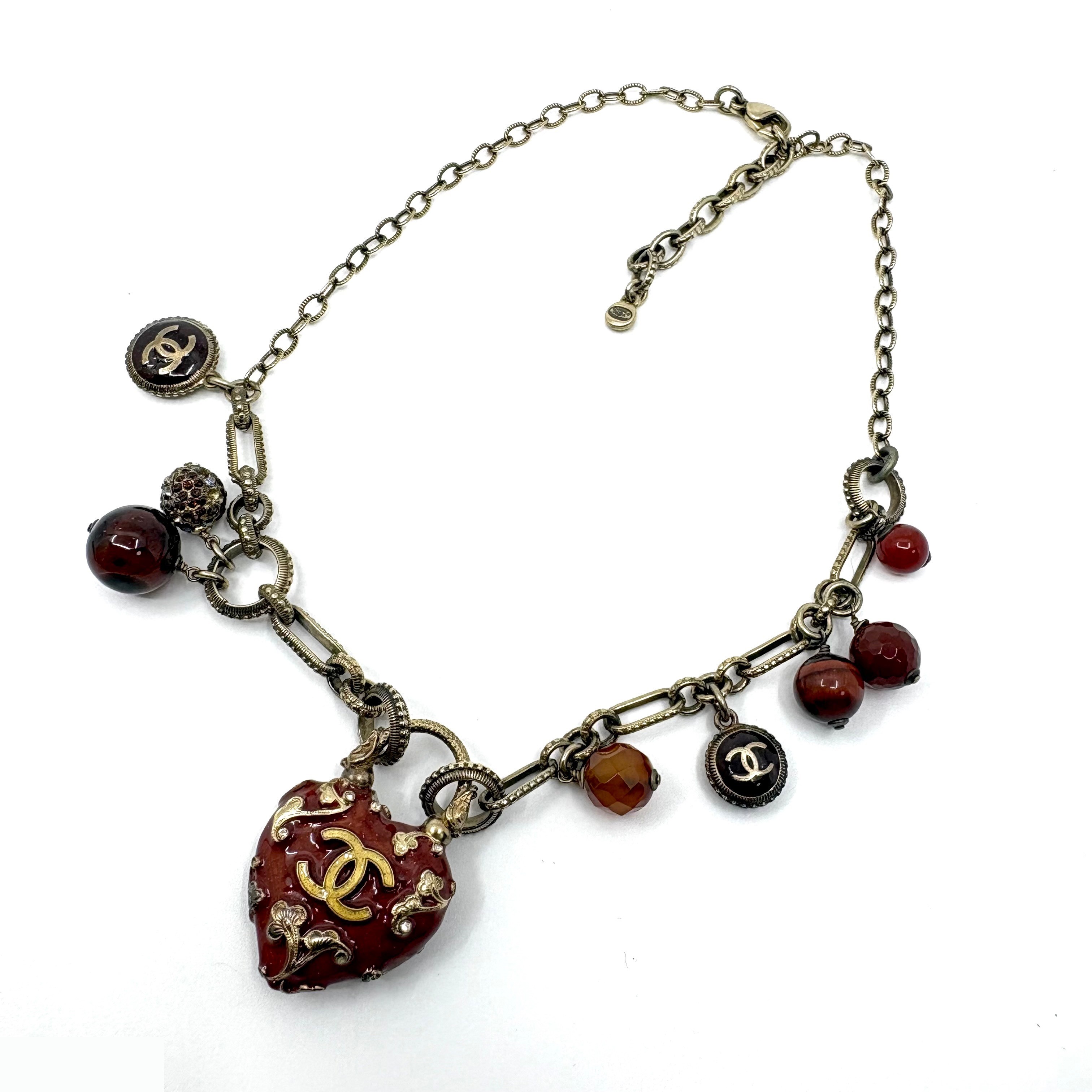 Icon Series Heart Coco Mark (Precious Metal) Necklace/Pendant — view 2