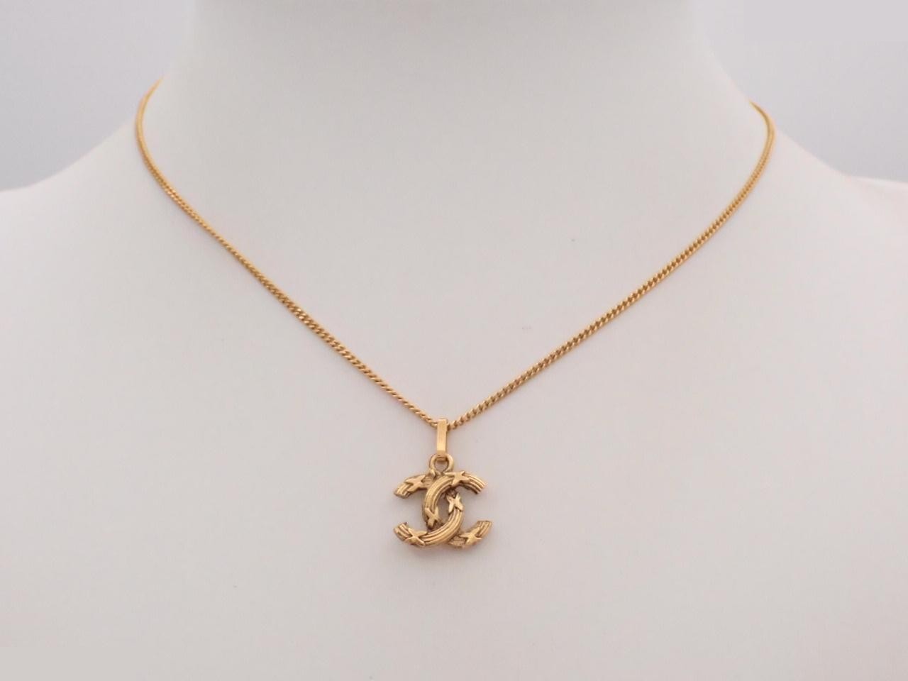 Vintage Classic (Precious Metal) Necklace Pendant, Chain approx. 40cm — view 3
