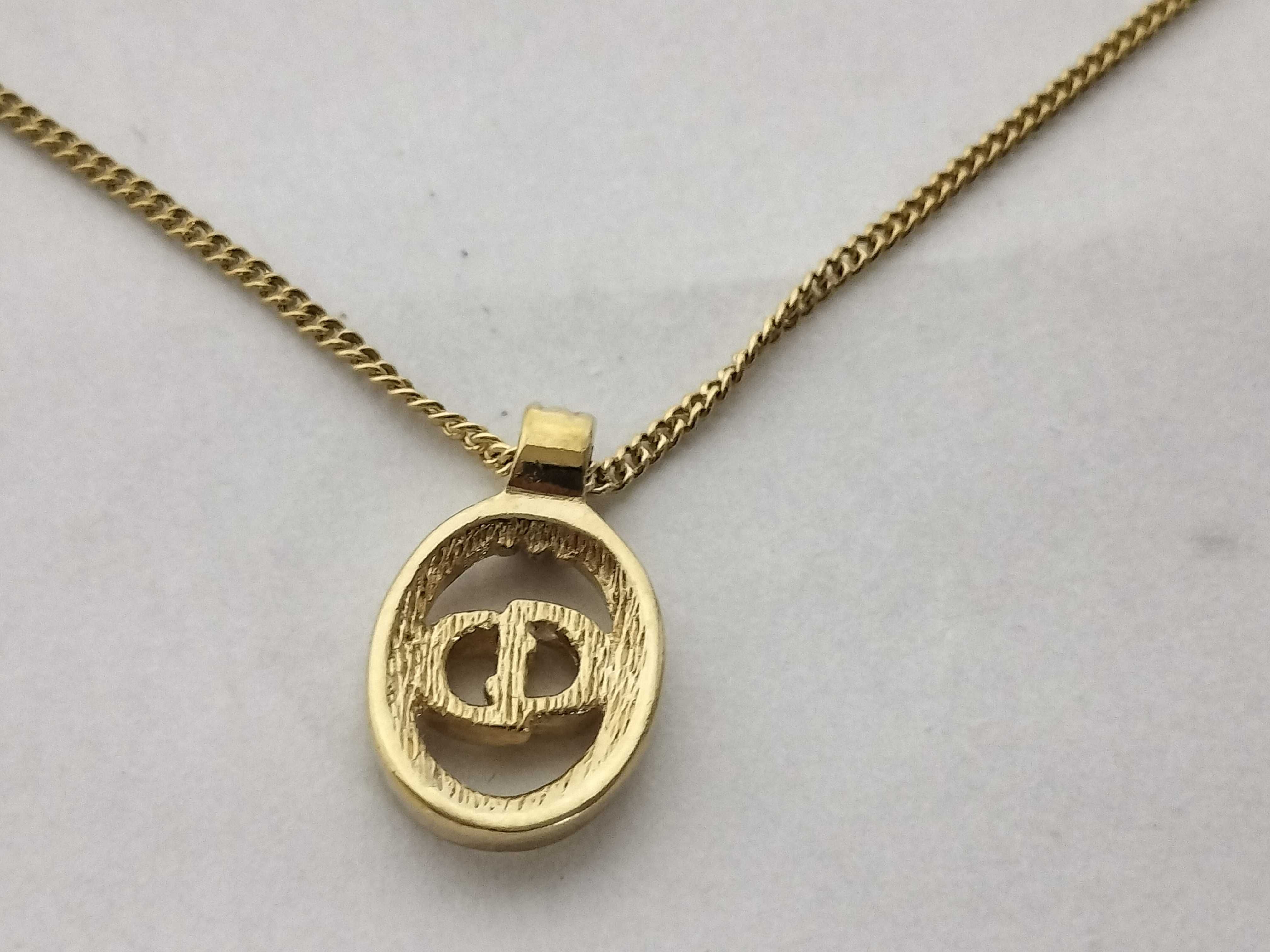 CD Logo Necklace — view 2
