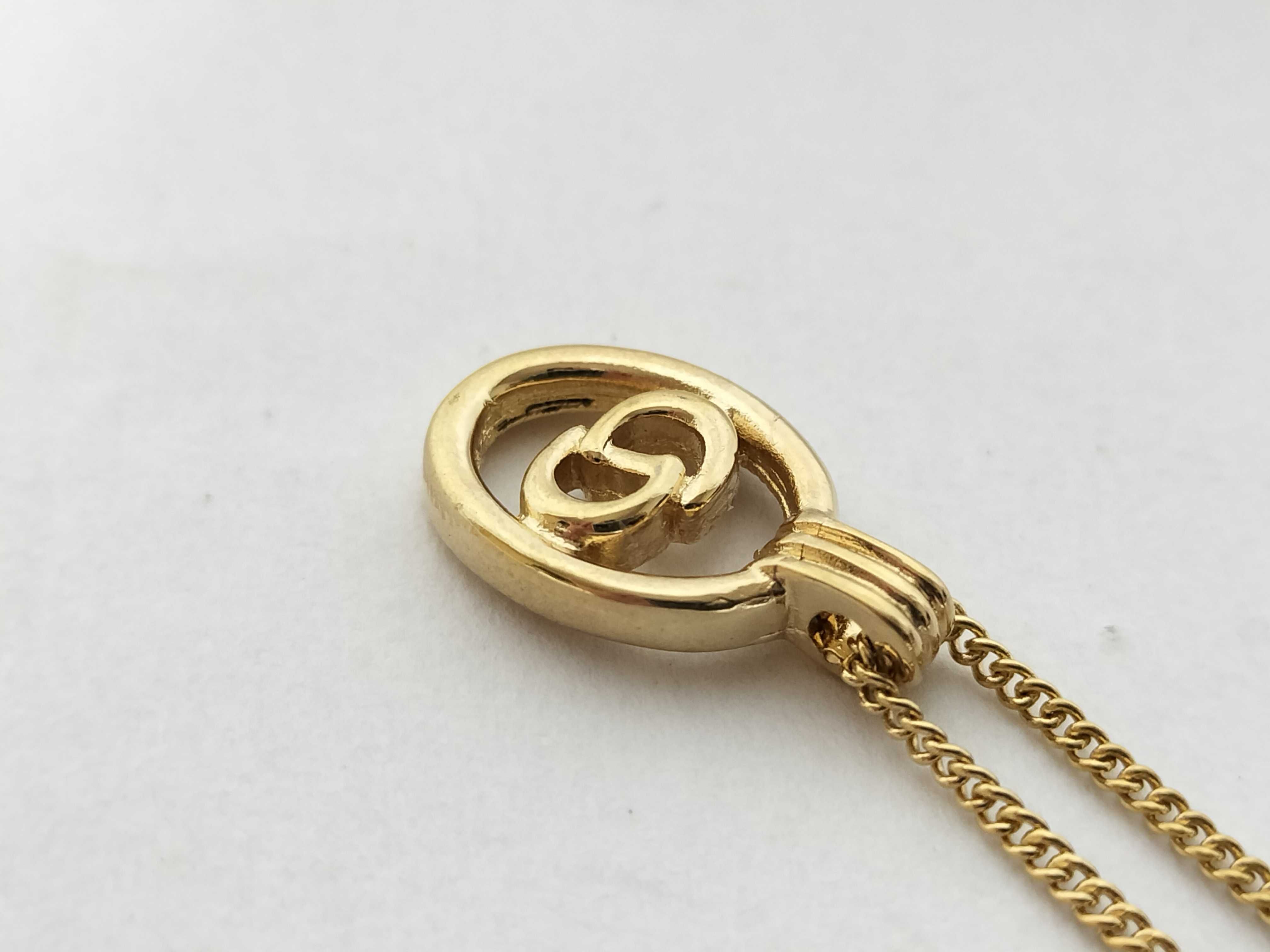 CD Logo Necklace — view 3