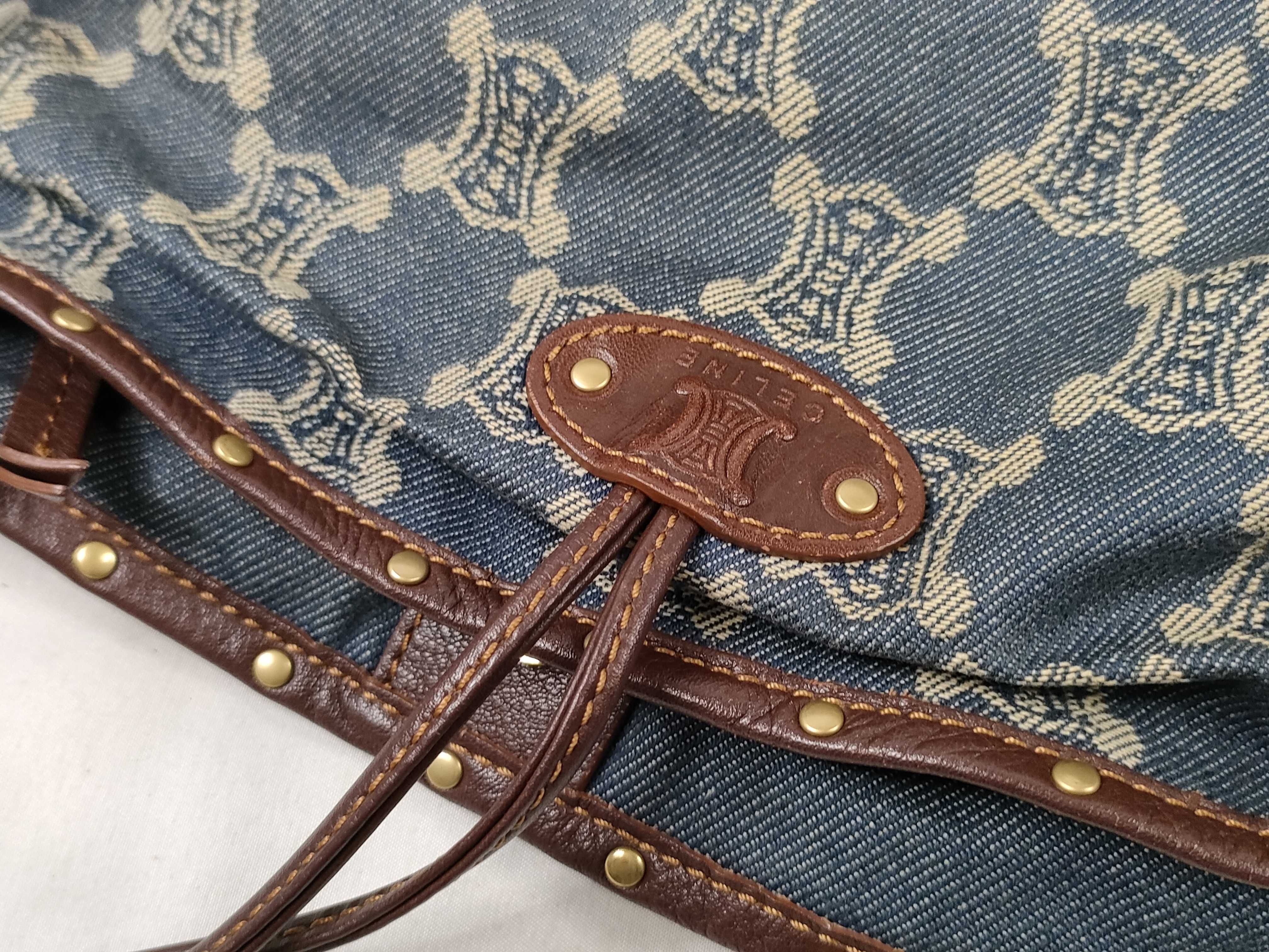Bittersweet Denim Macadam Shoulder Bag — view 13