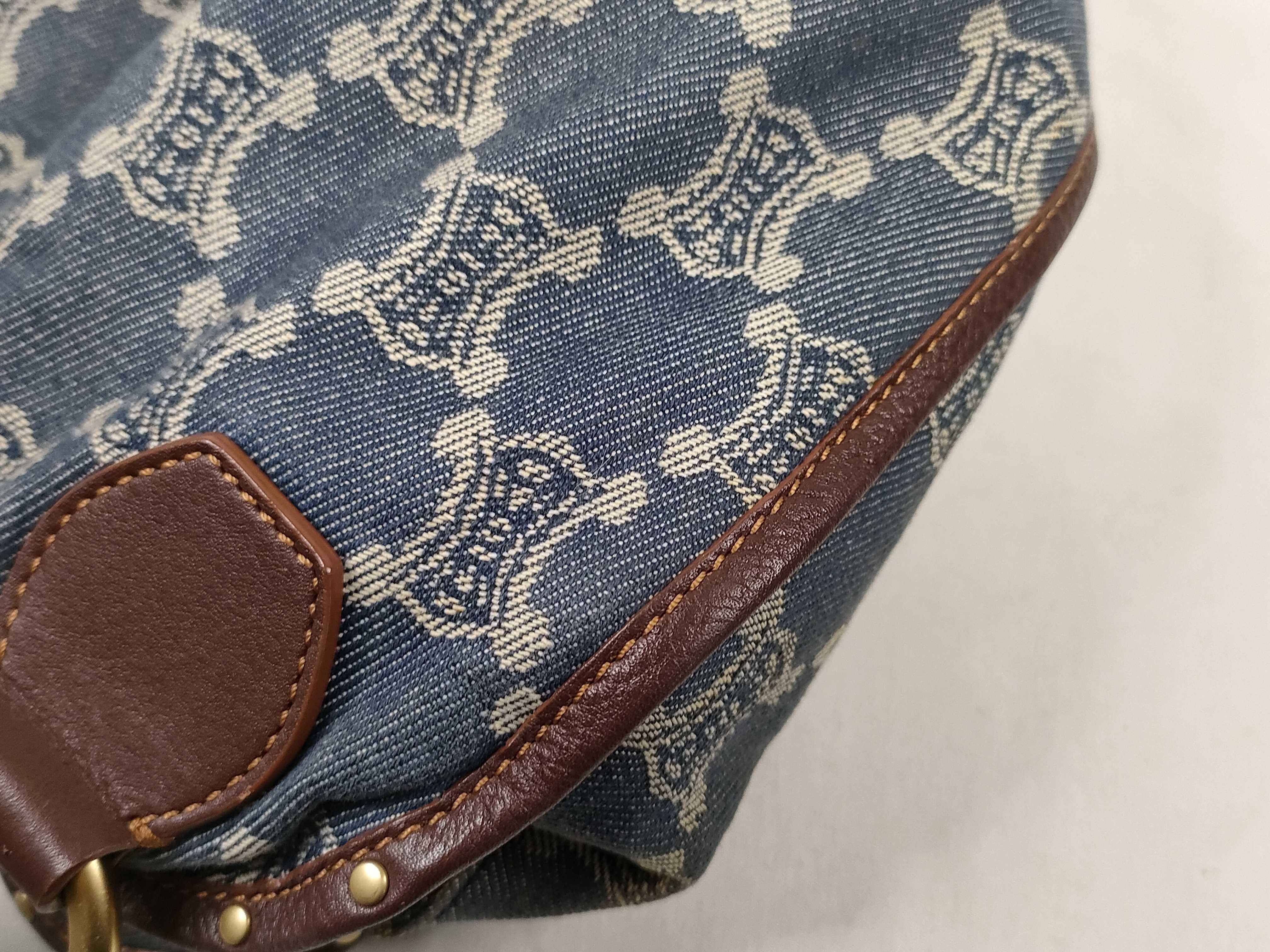 Bittersweet Denim Macadam Shoulder Bag — view 14