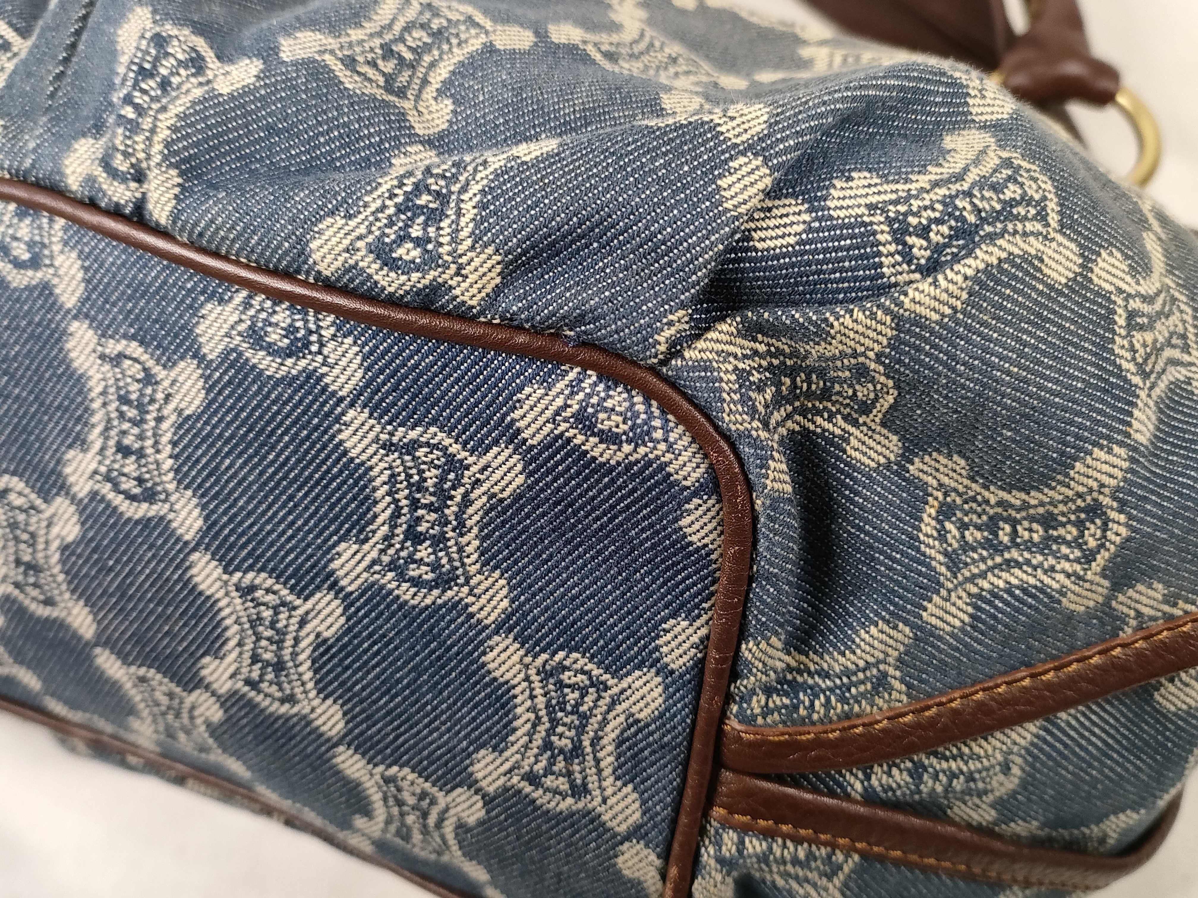 Bittersweet Denim Macadam Shoulder Bag — view 6