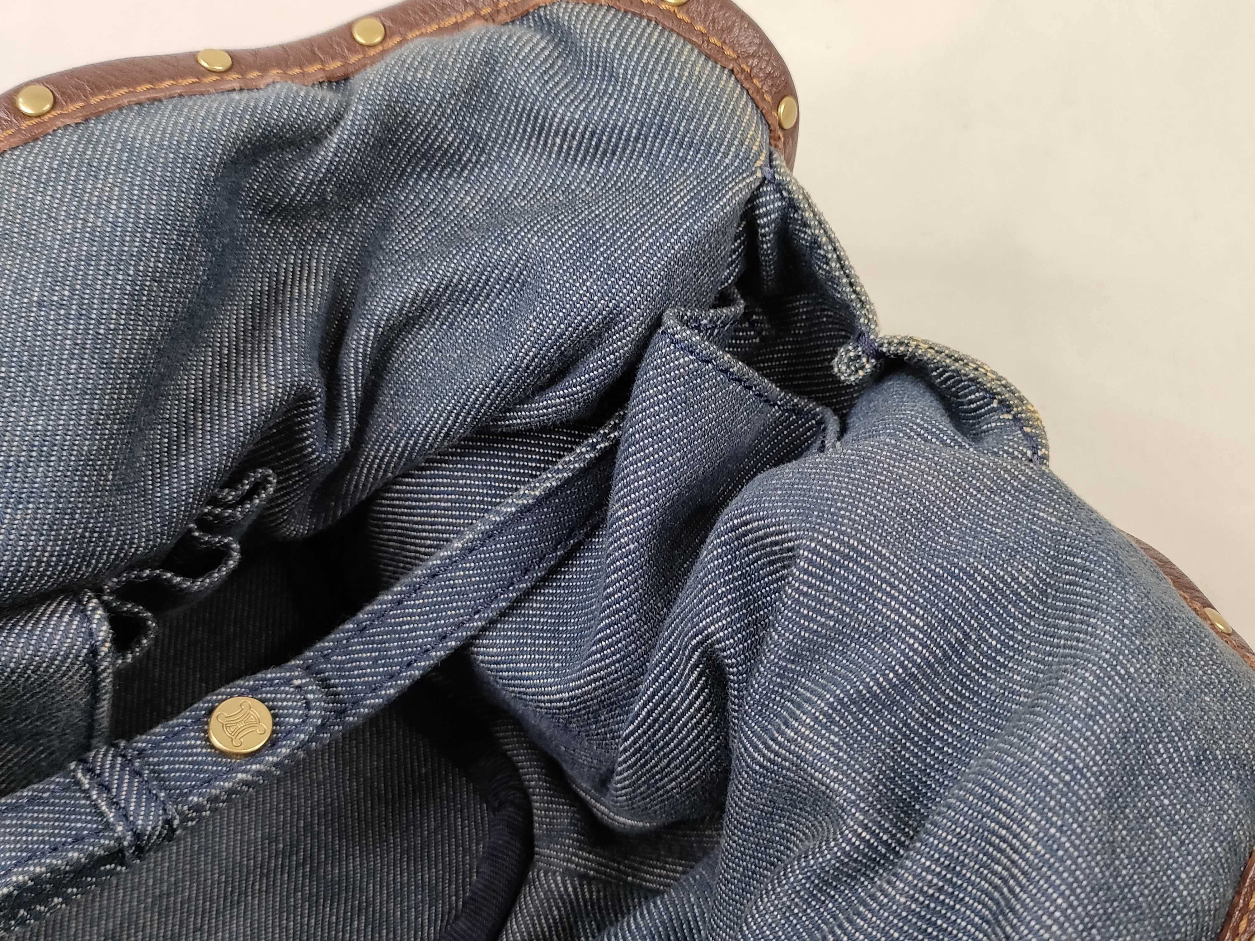 Bittersweet Denim Macadam Shoulder Bag — view 8