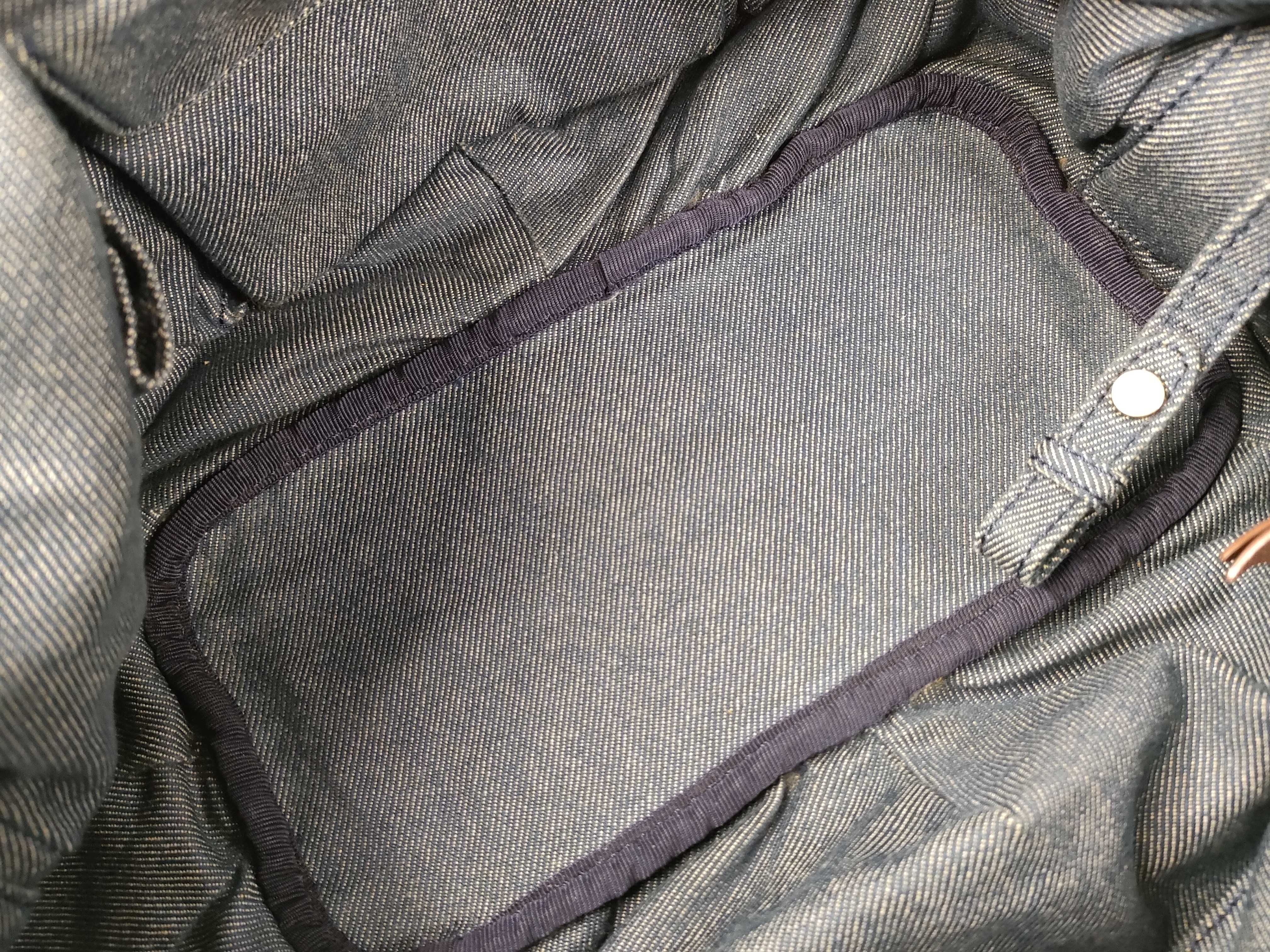 Bittersweet Denim Macadam Shoulder Bag — view 9