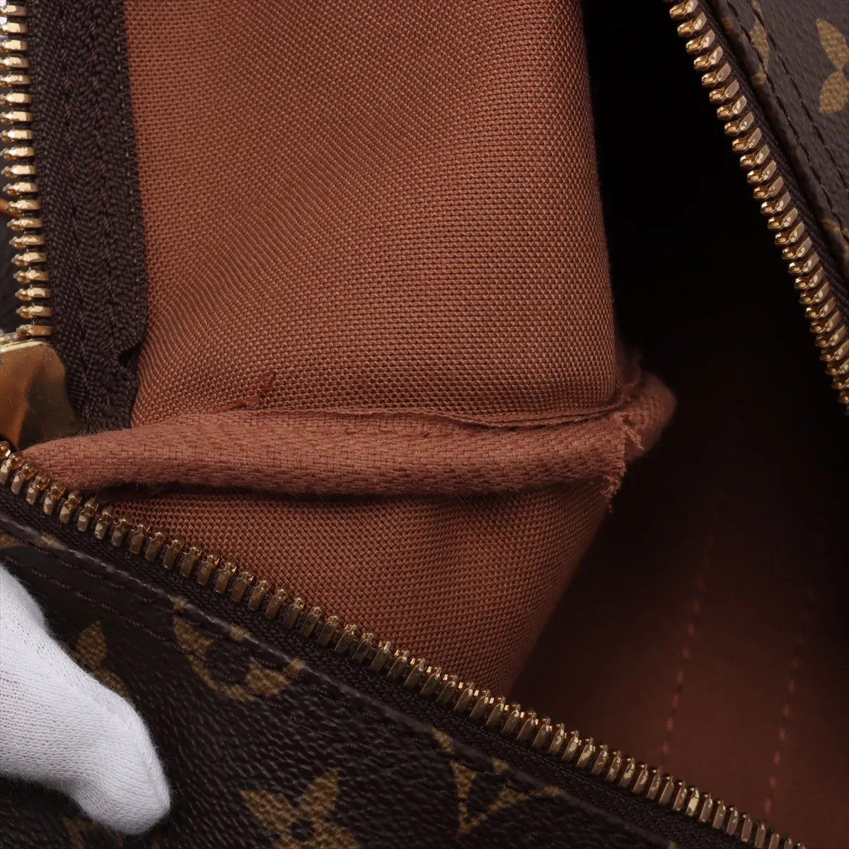 Monogram Keepall 55 M41424 SP1907 Brown — view 11