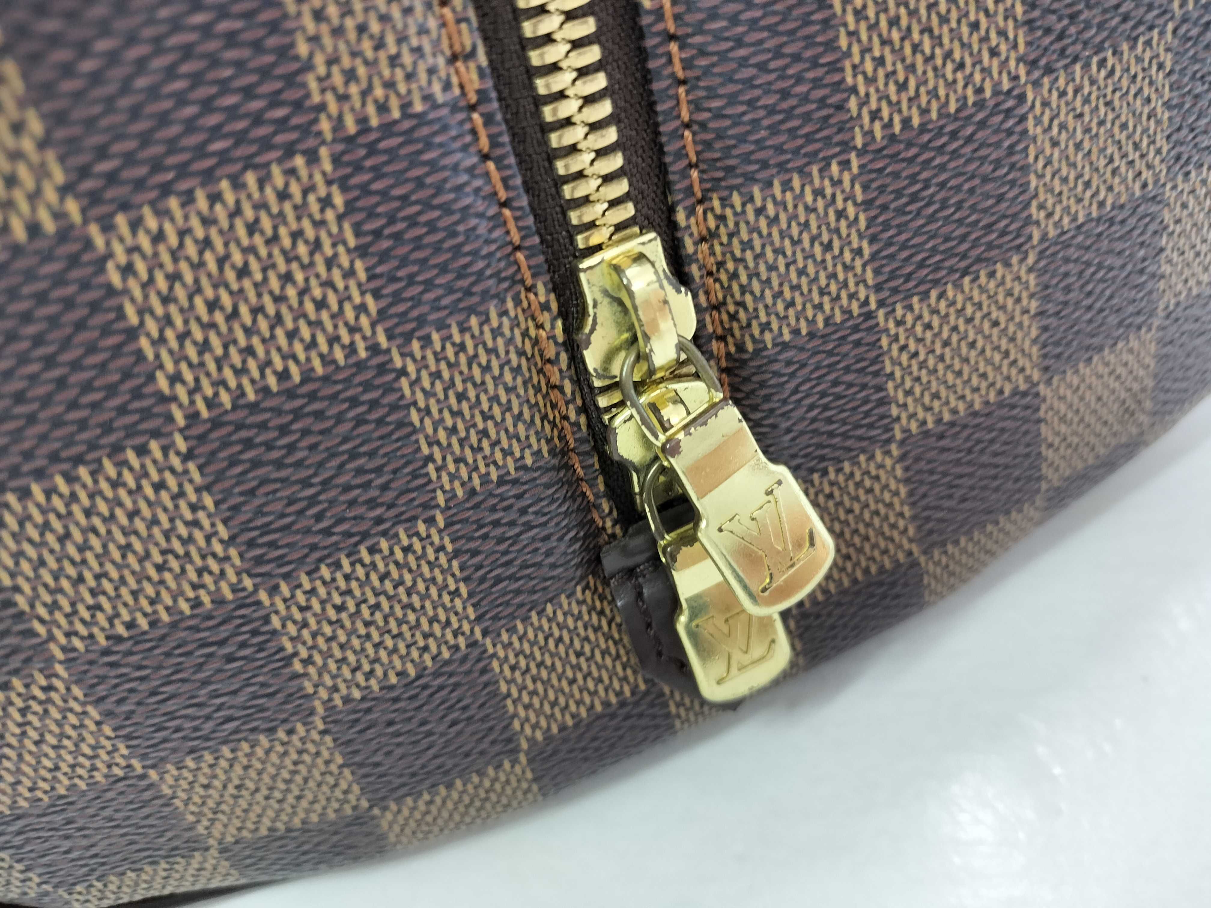 Damier Vuitton Damier Rivera MM N41434 CA1002 Brown Handbag — view 13