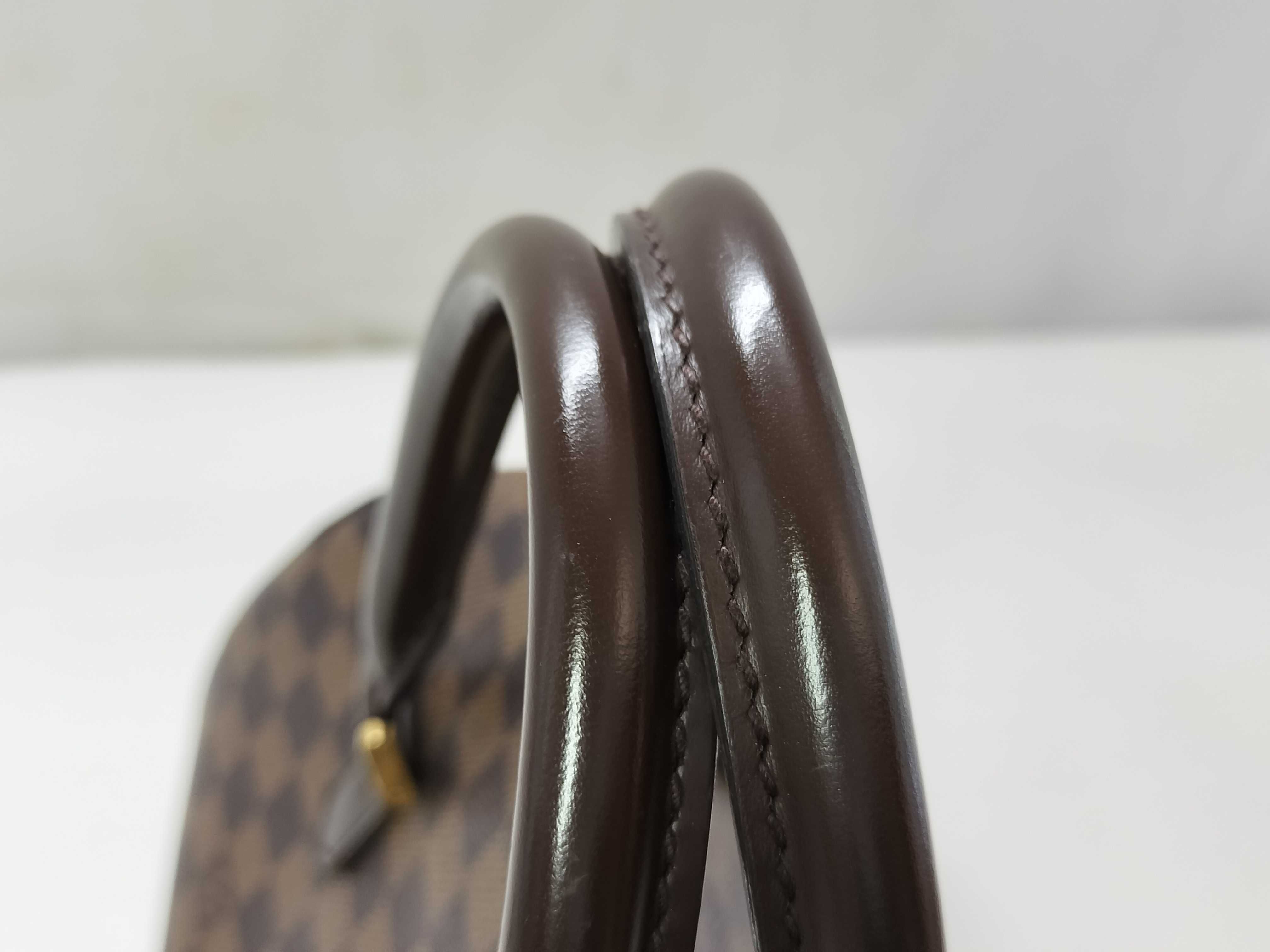 Damier Vuitton Damier Rivera MM N41434 CA1002 Brown Handbag — view 4