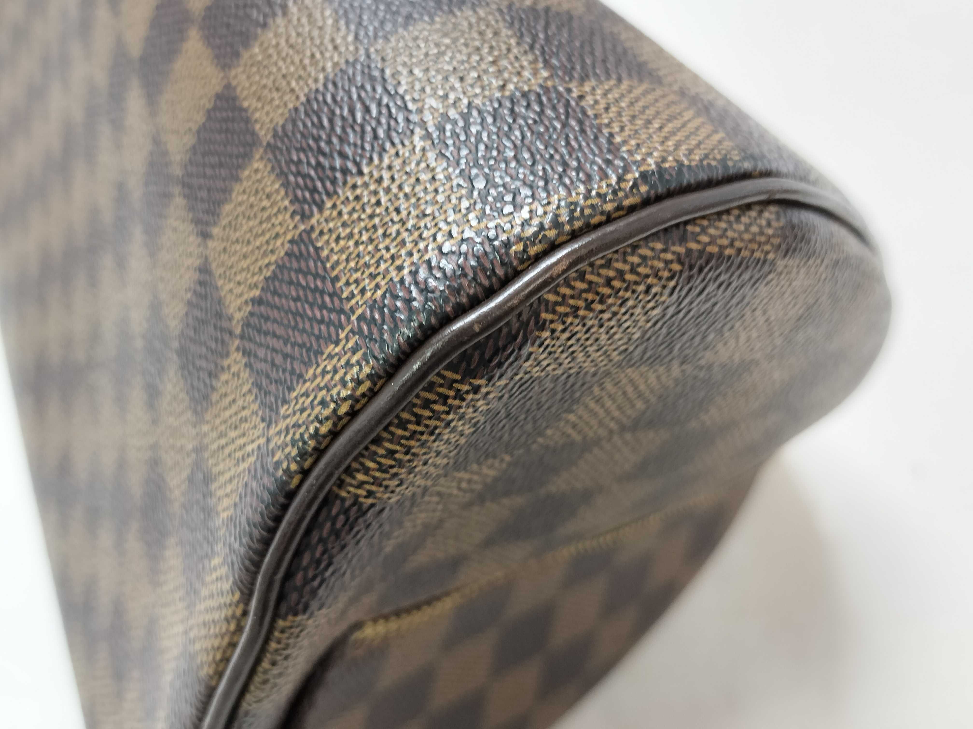 Damier Vuitton Damier Rivera MM N41434 CA1002 Brown Handbag — view 7