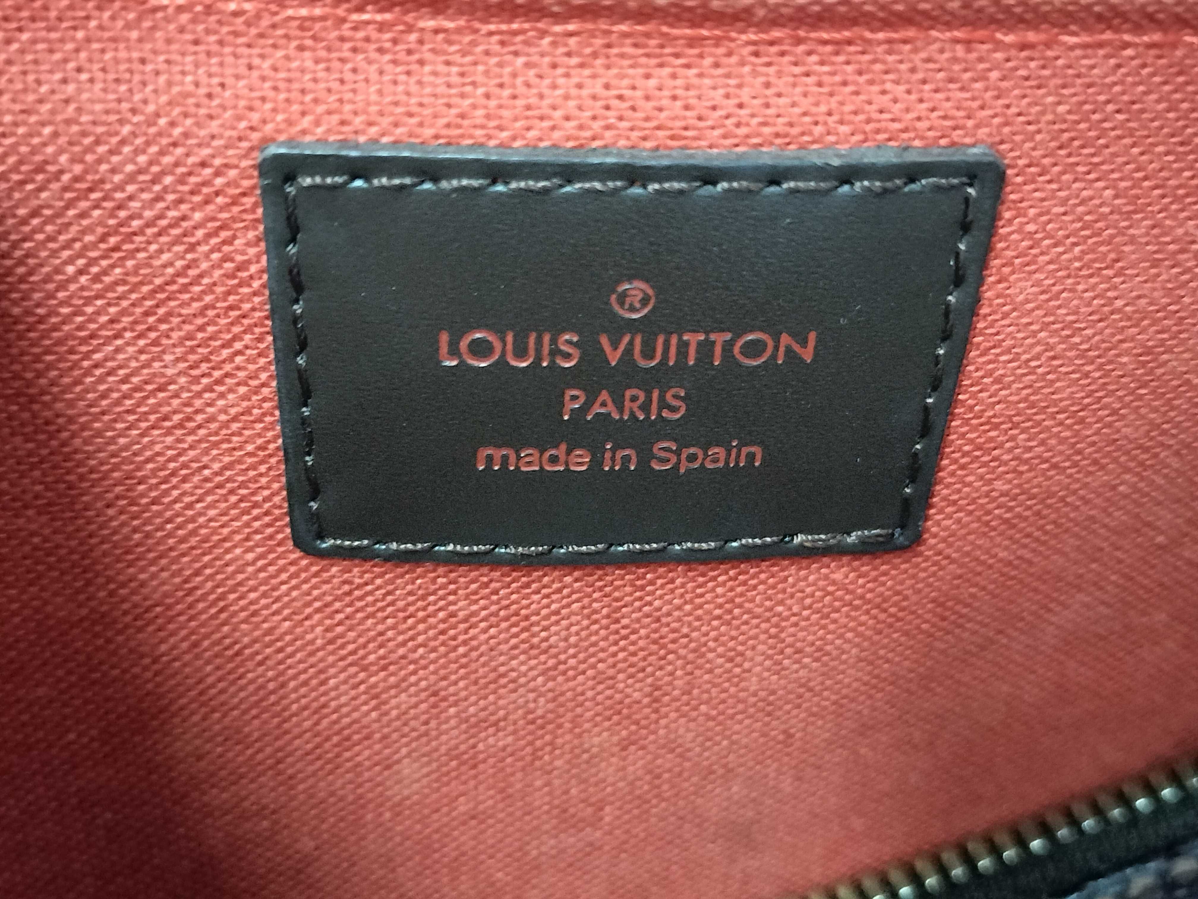 Damier Vuitton Damier Rivera MM N41434 CA1002 Brown Handbag — view 9