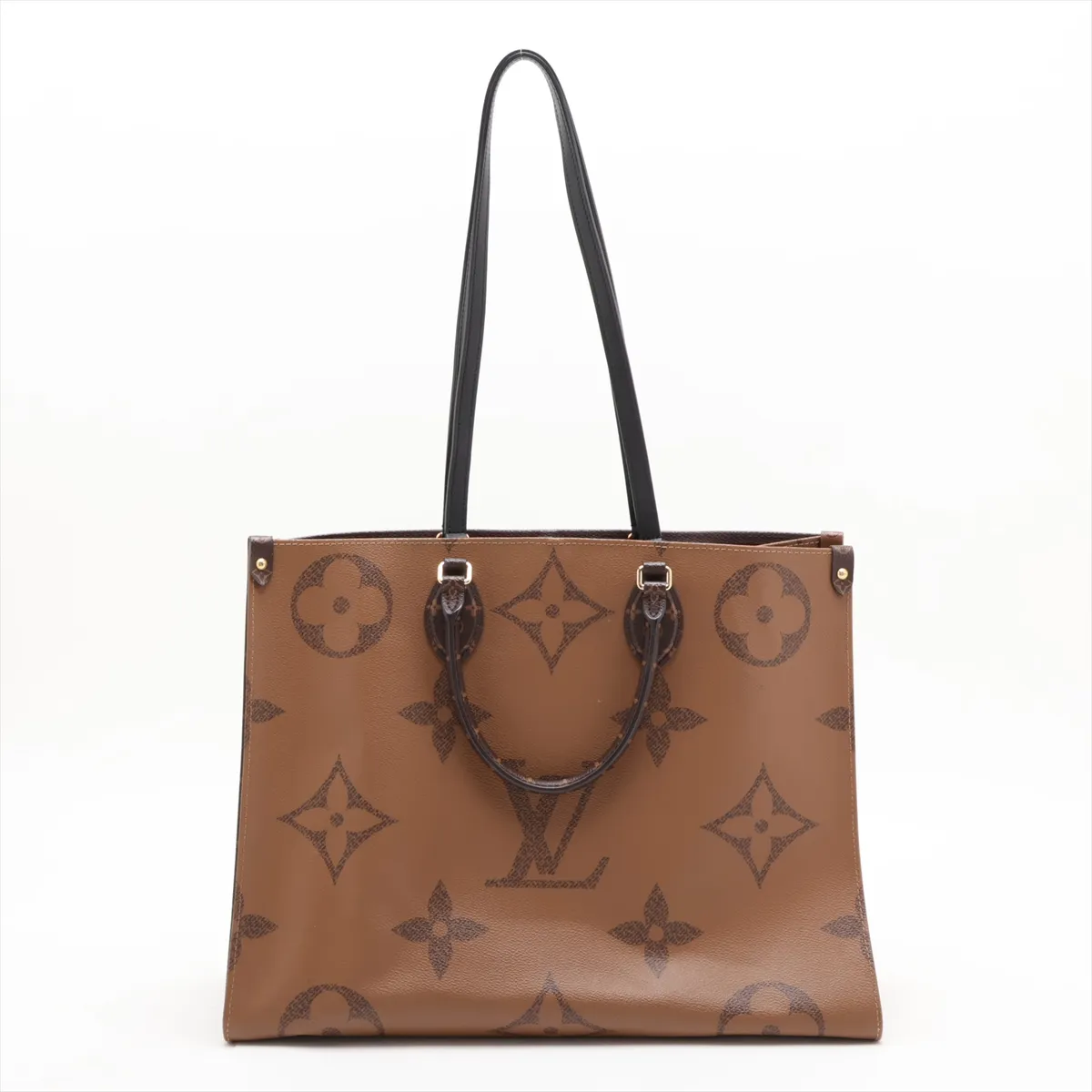 Giant Monogram Reverse OnTheGo GM M45320 DU3290 Brown — view 2