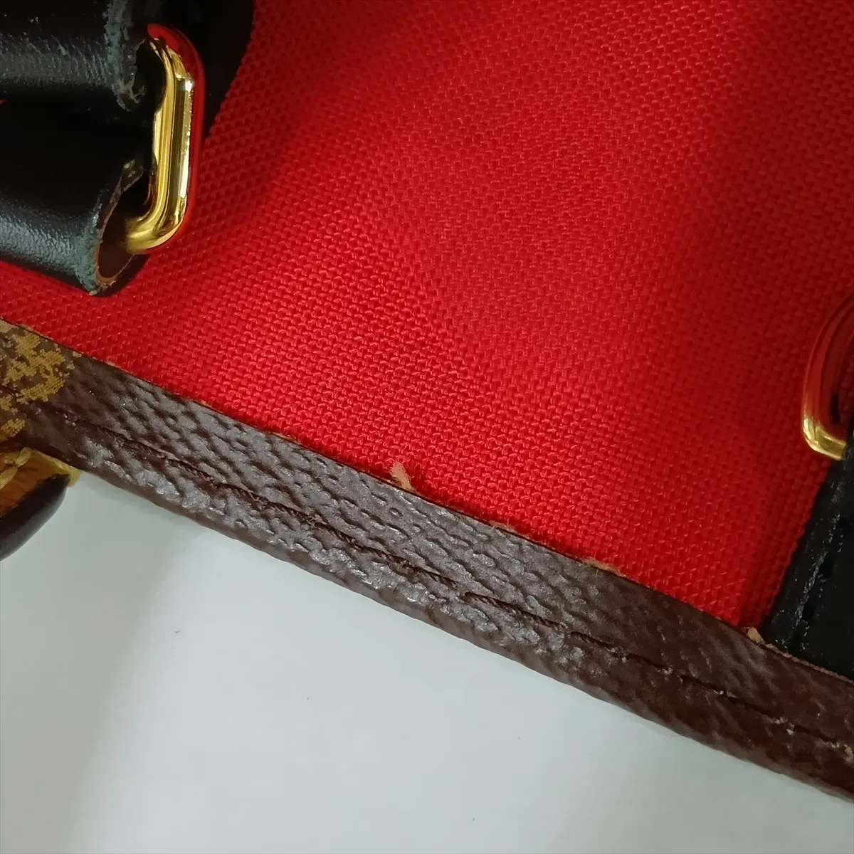 Giant Monogram Reverse OnTheGo GM M45320 DU3290 Brown — view 14