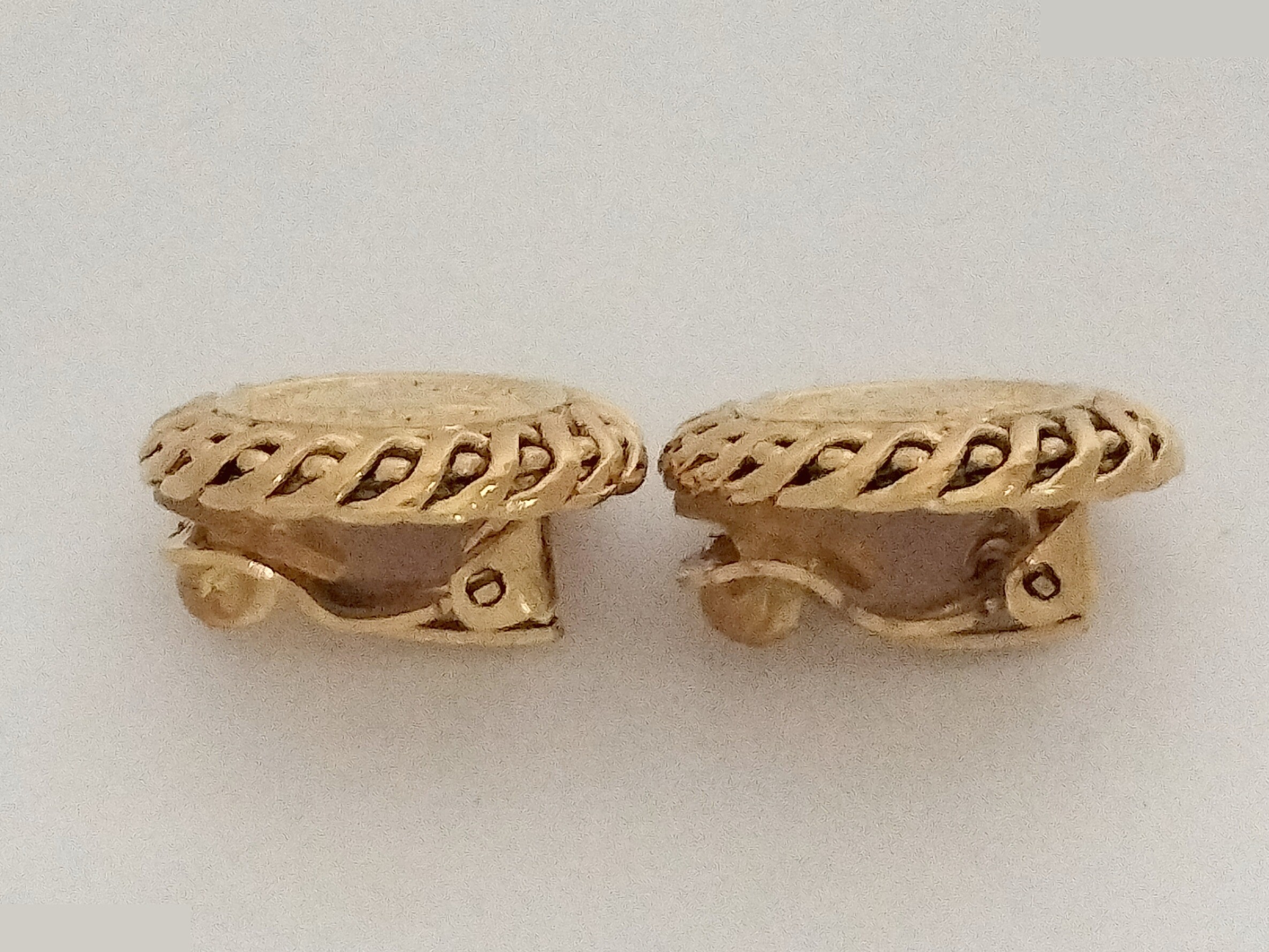 COCO Coin Gold Earrings — view 5