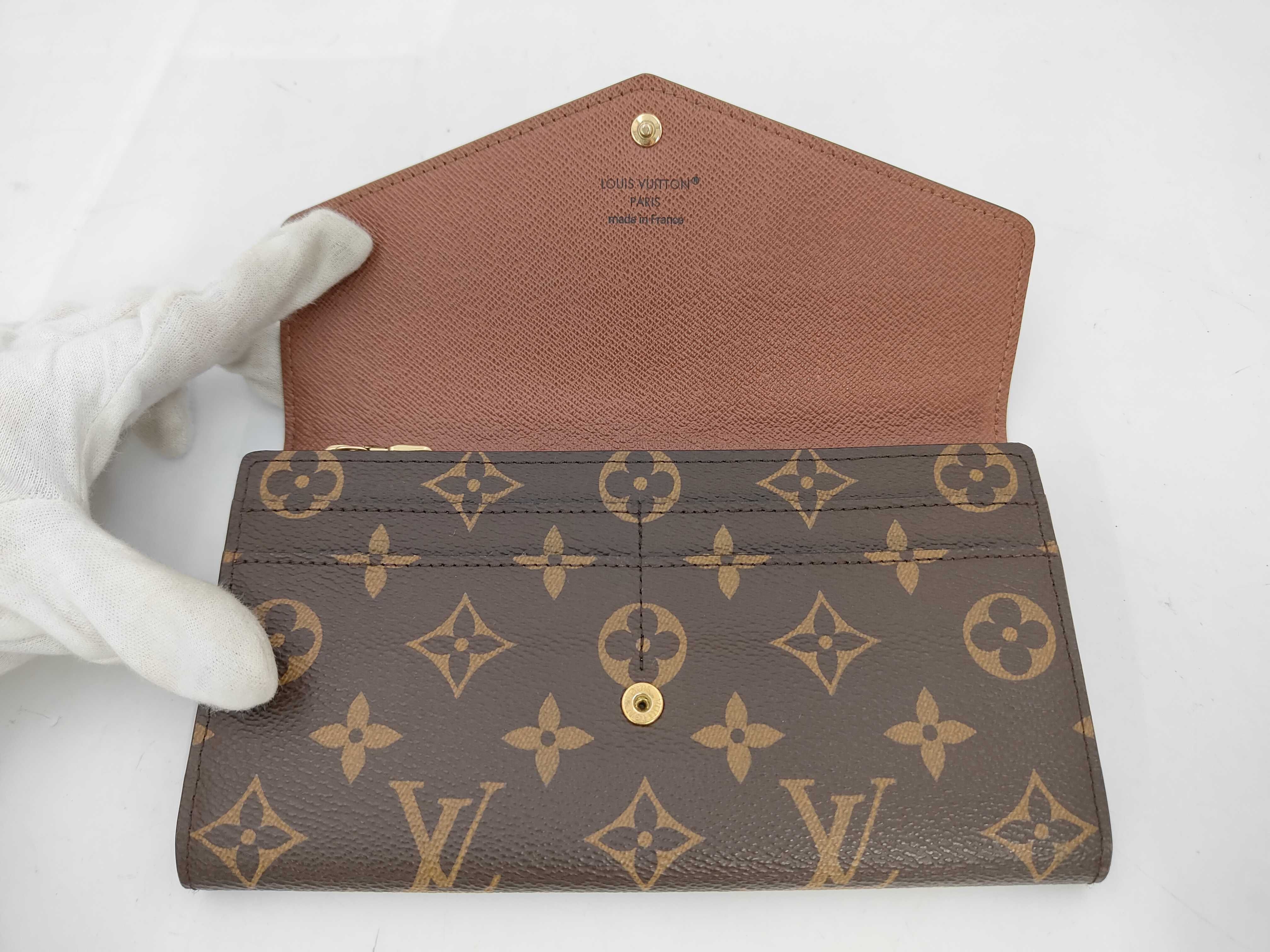 Monogram Portefeuille Sarah M60531 RFID Wallet — view 8