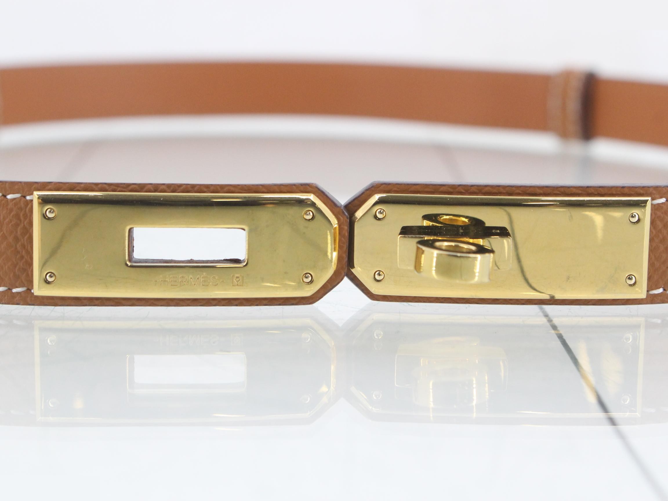 Kelly Belt Epsom Gold — view 3
