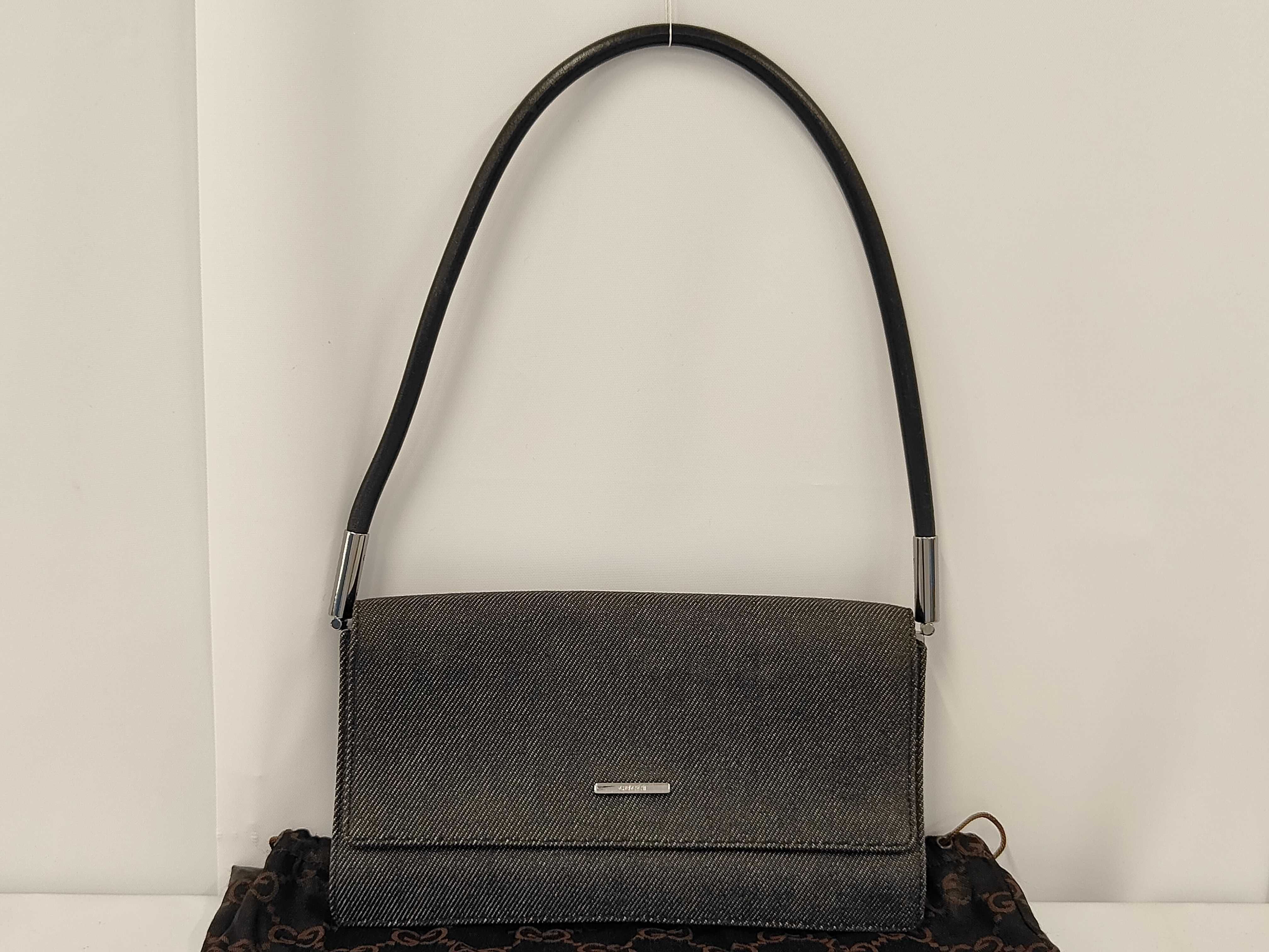 denim shoulder bag