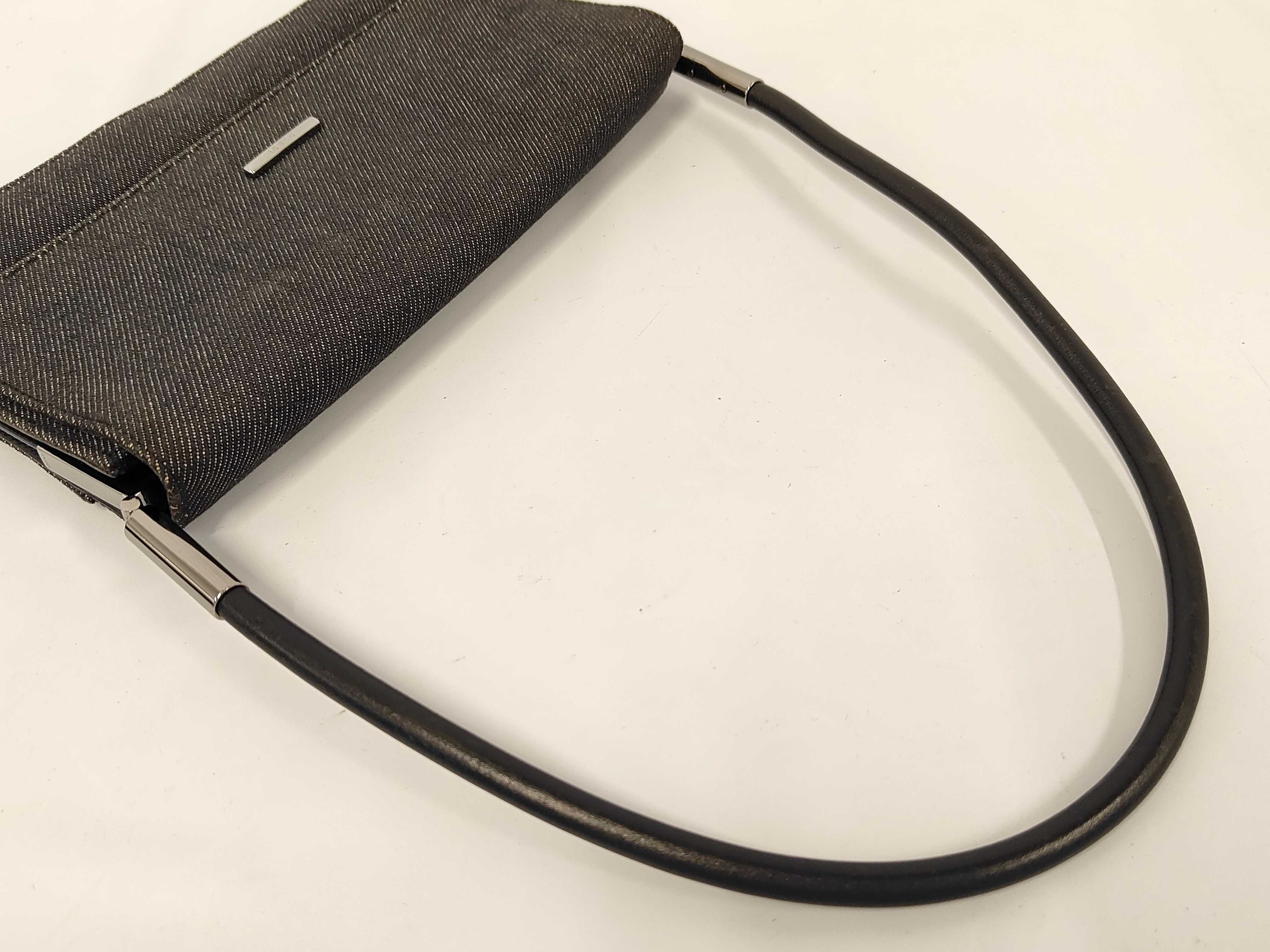 denim shoulder bag — view 3