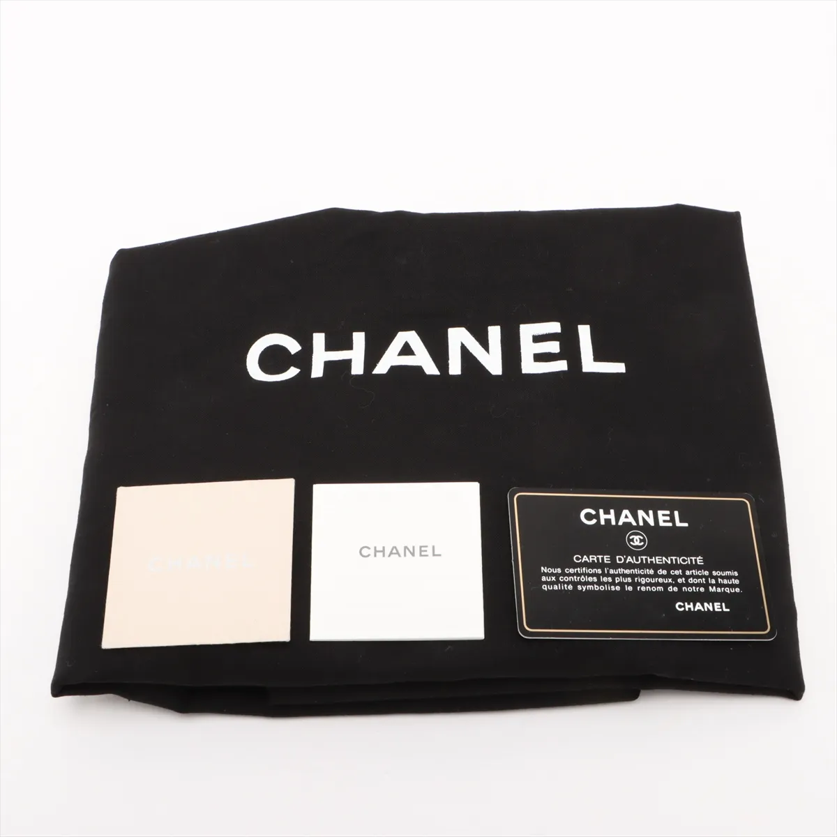 Deauville GM Canvas x Leather Chain Tote Bag, Beige, Silver Hardware, Item Number 16068725, Series 16 — view 14