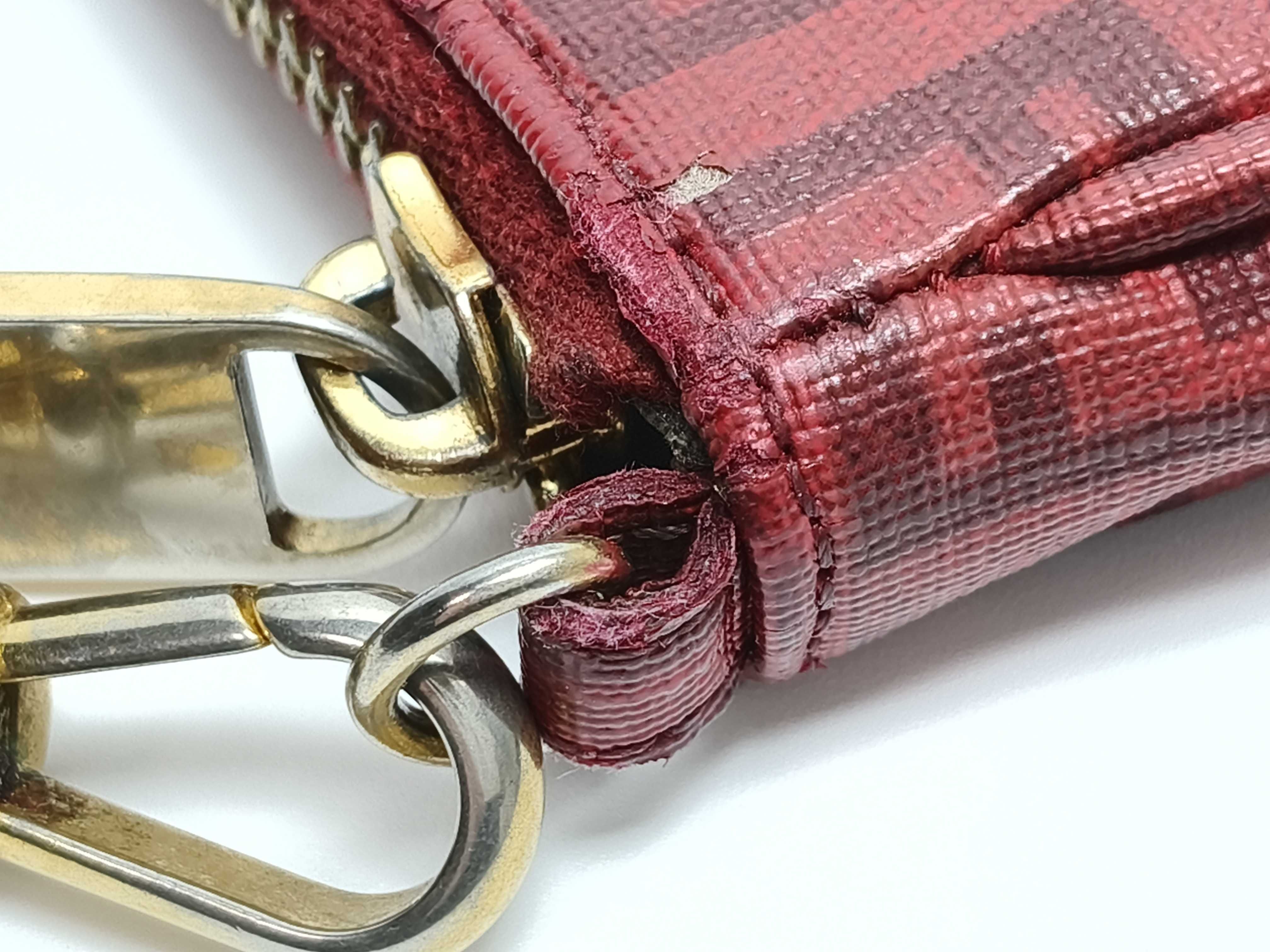 Zucca pattern Fendi chain shoulder bag Zucca pouch — view 5