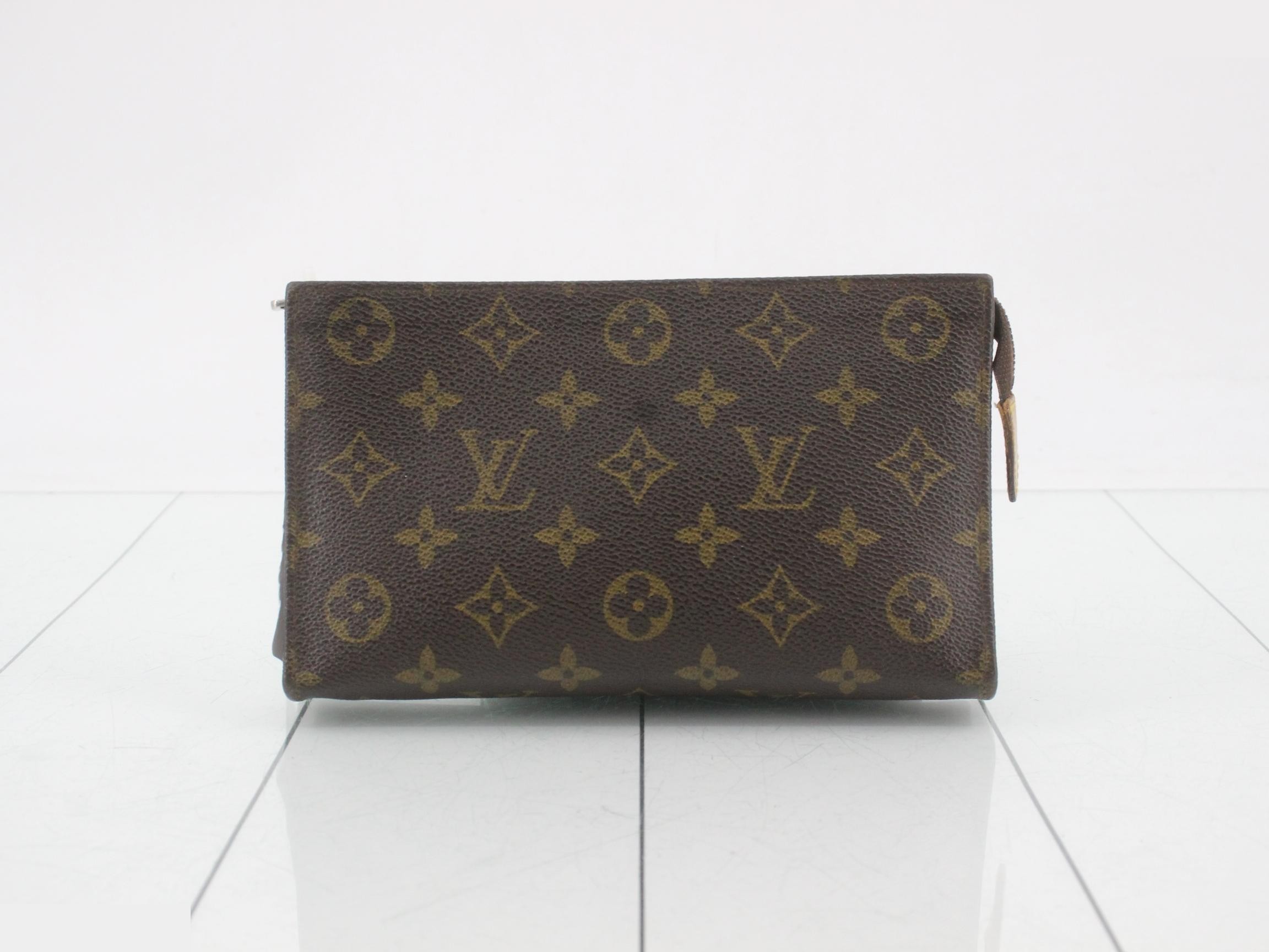 Vintage Monogram Pochette Toilette Pouch