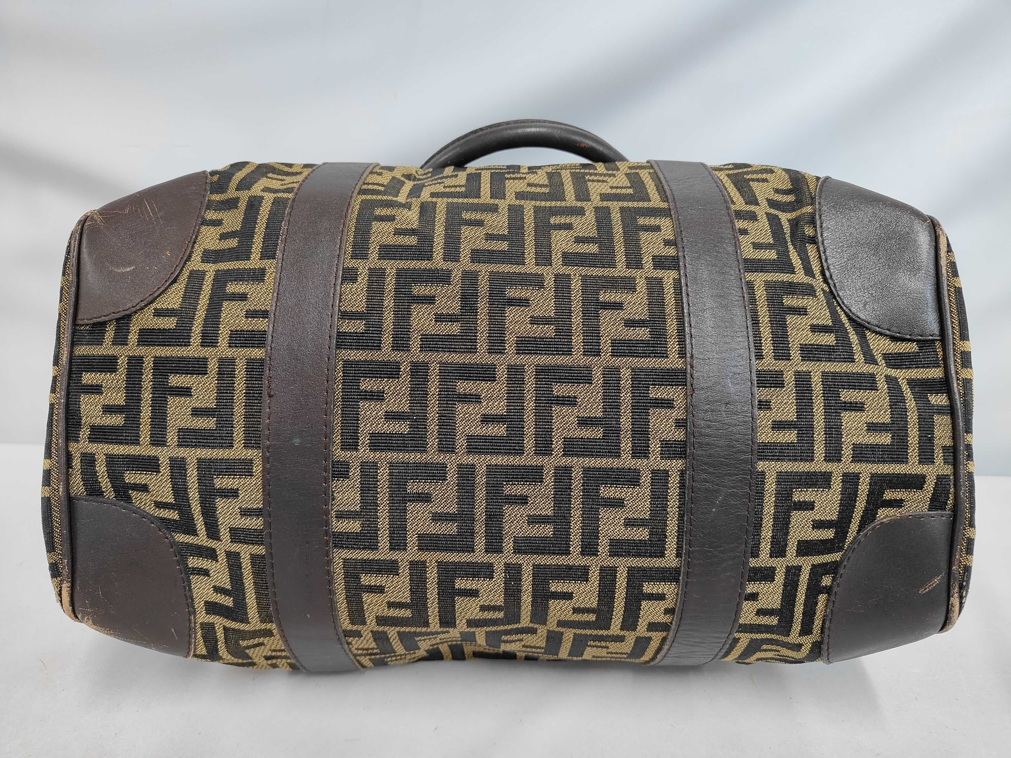 Zucca Boston Bag, Brown, Old Model — view 4