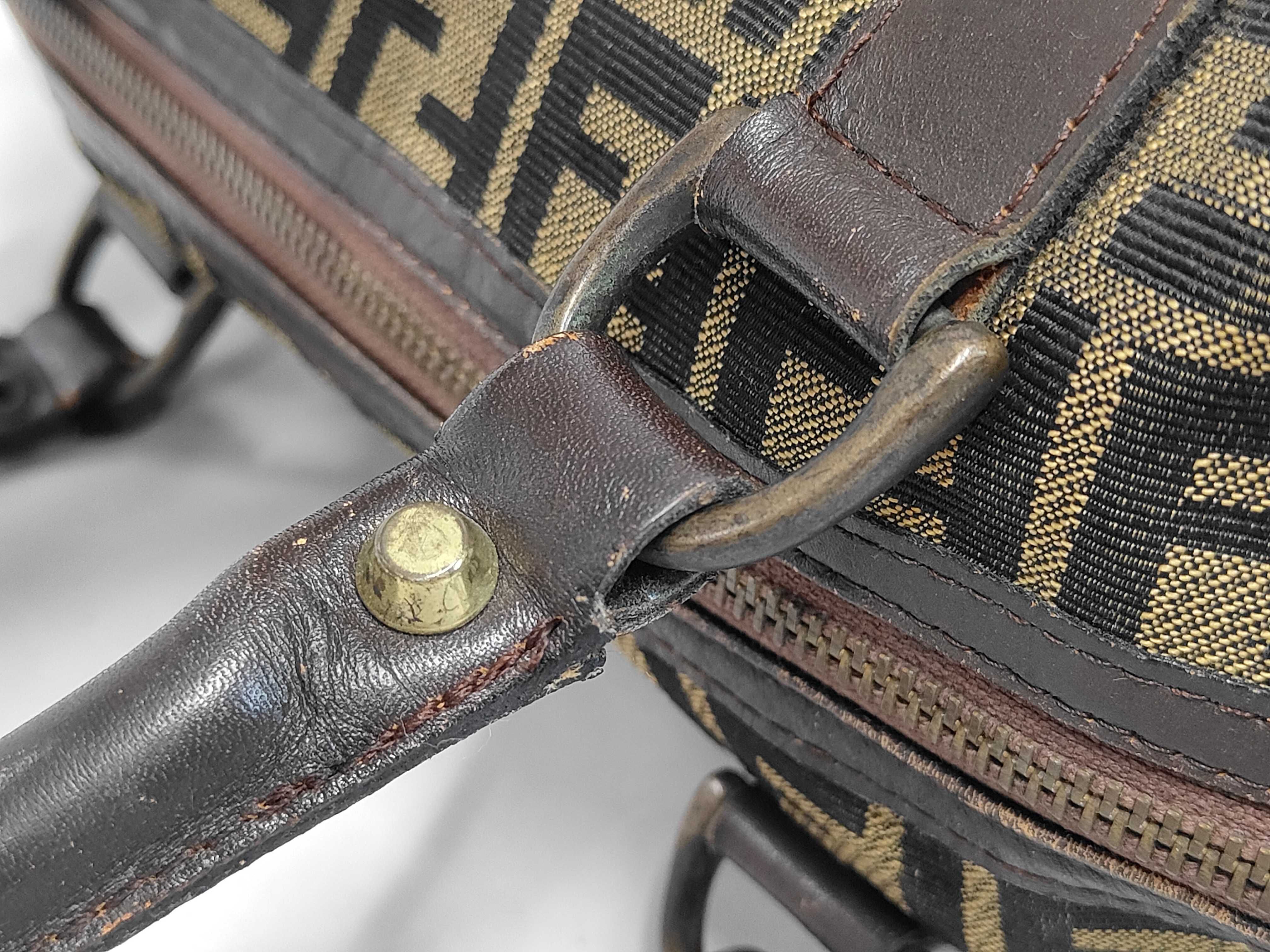 Zucca Boston Bag, Brown, Old Model — view 6