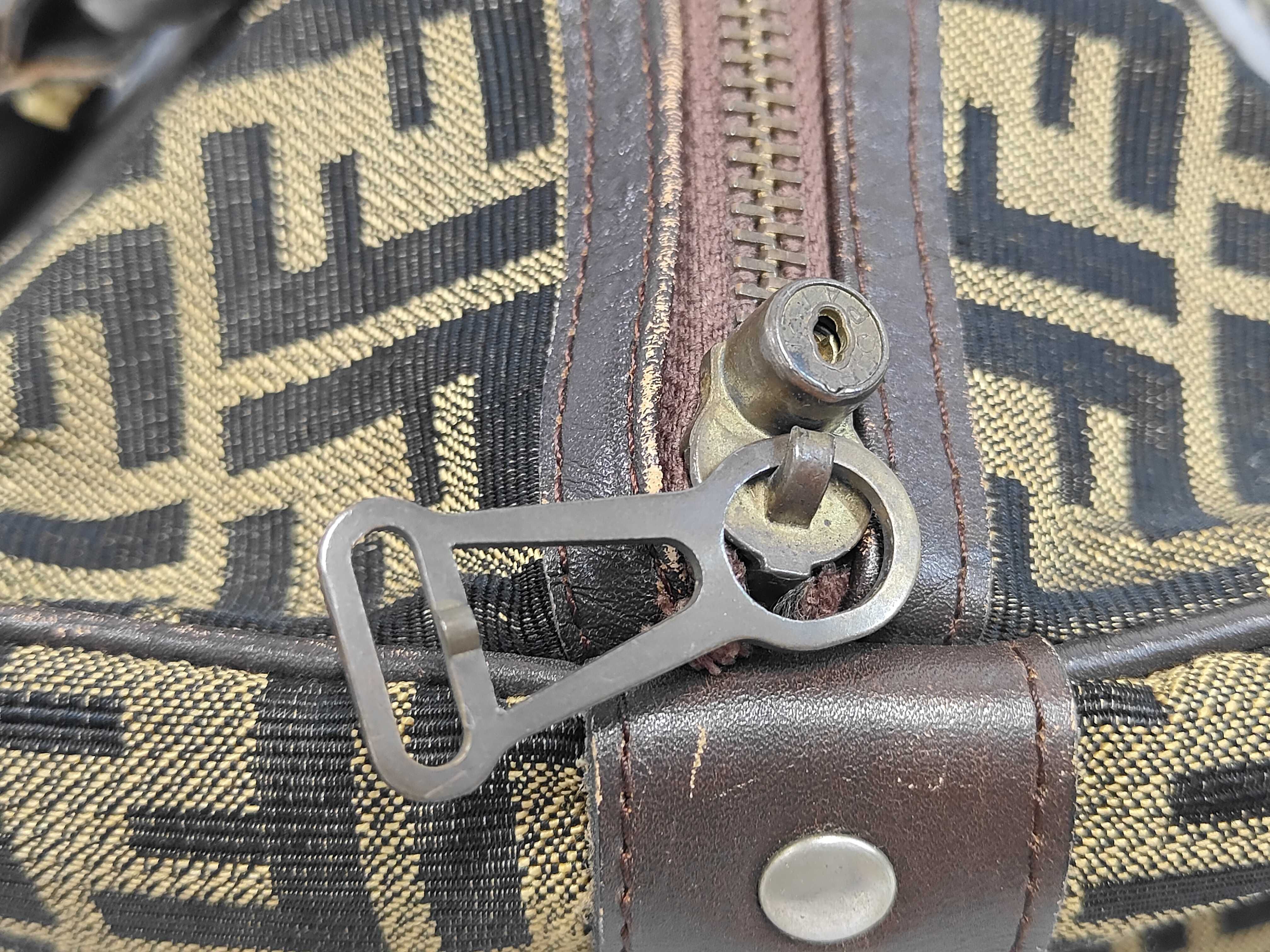 Zucca Boston Bag, Brown, Old Model — view 7