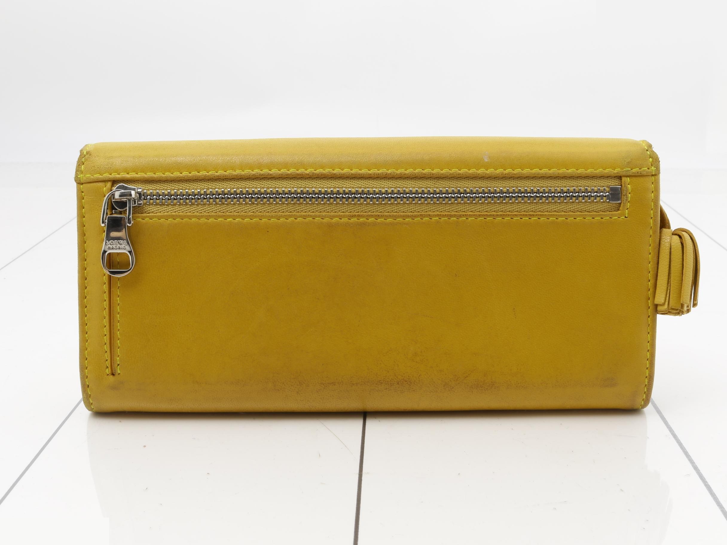 Anagram Leather Bi-fold Long Wallet — view 2
